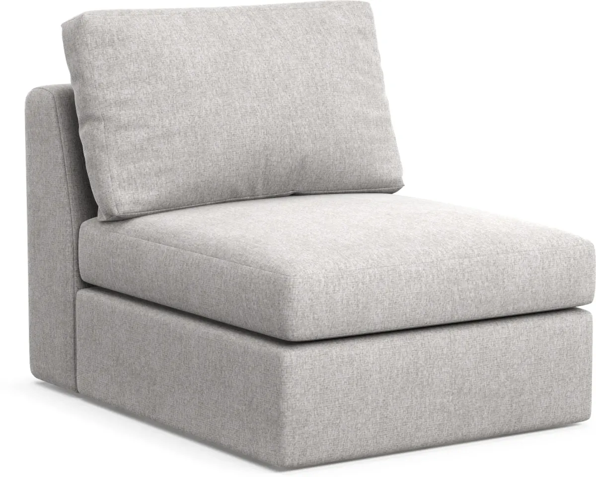 Collin Foam Comfort Armless Chair - Burmese Granite