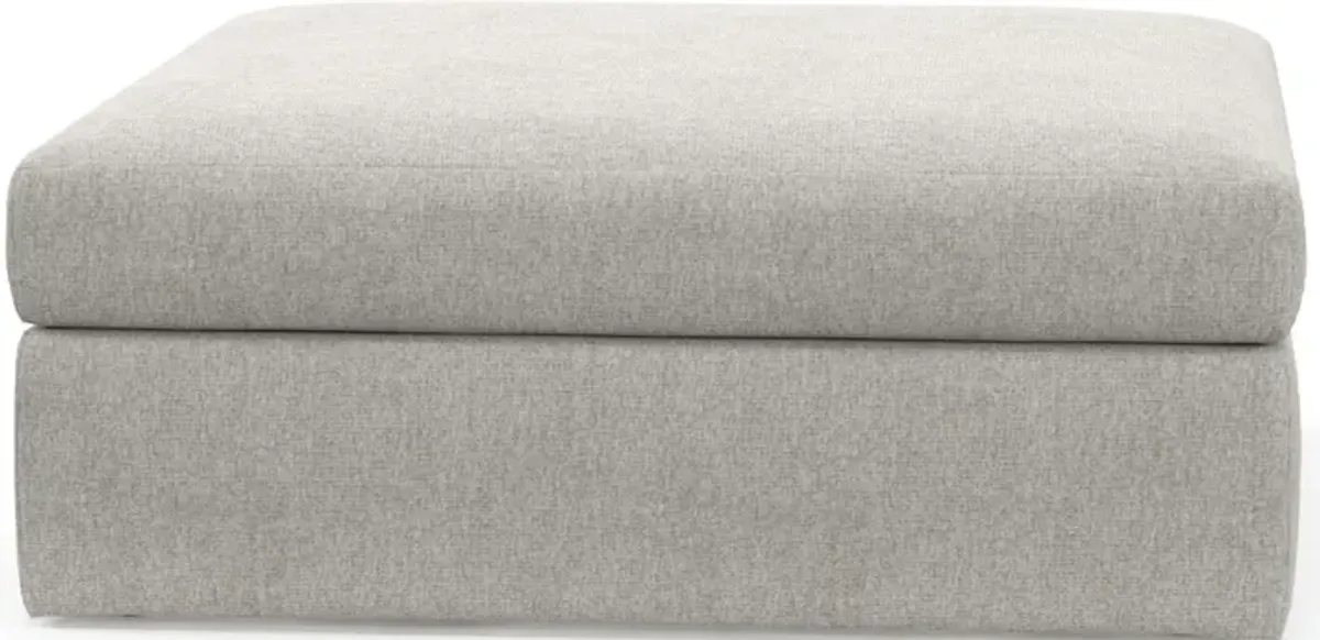 Collin Foam Comfort Ottoman - Burmese Granite