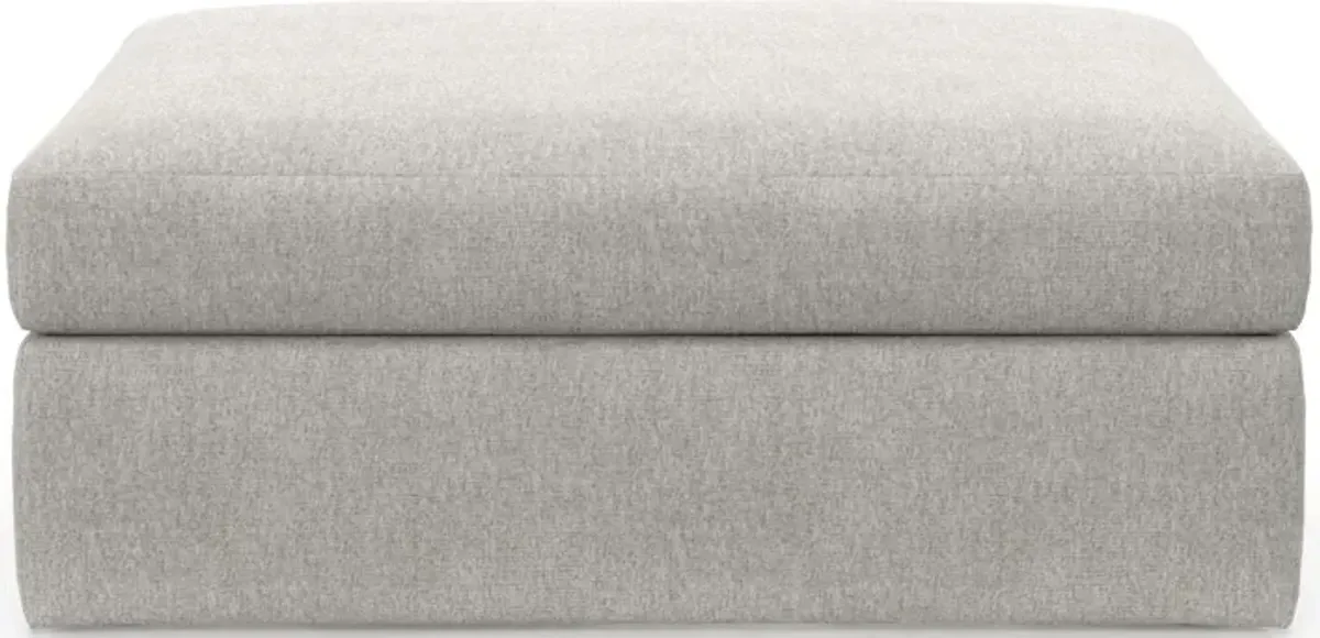 Collin Hybrid Comfort Ottoman - Burmese Granite