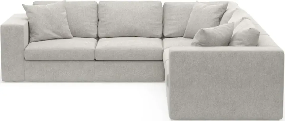 Collin 5-Piece Foam Comfort Sectional - Burmese Granite