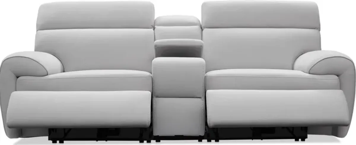 Aero 3-Piece Dual-Power Reclining Loveseat with Console