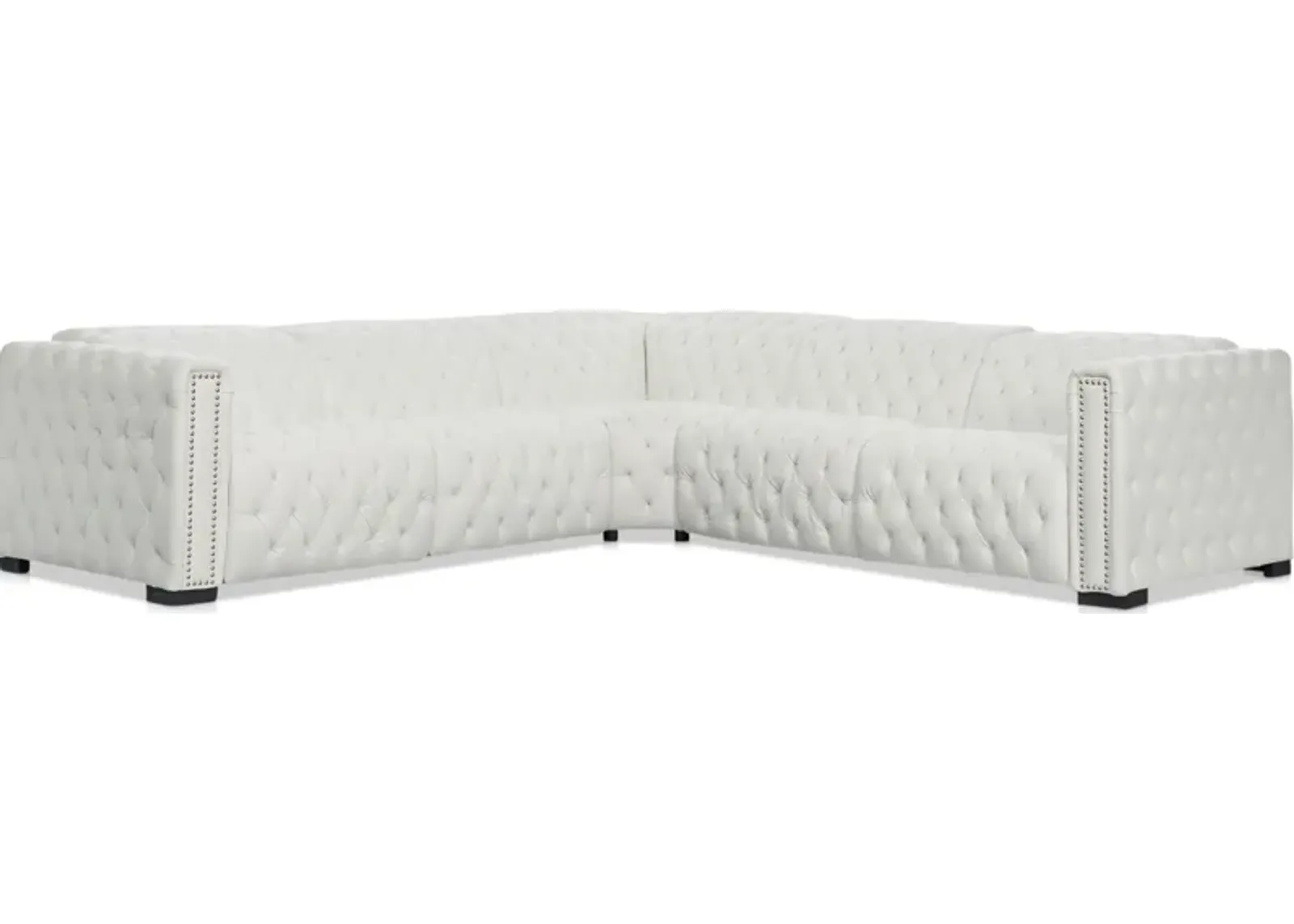 Mitchell 5-Piece Dual-Power Reclining Sectional - White