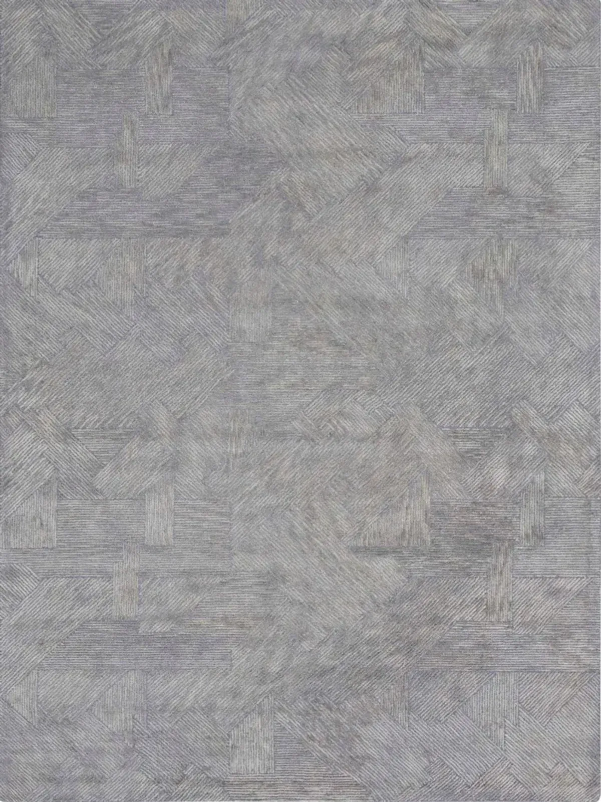 Geometry 4' X 6' Area Rug by Michael Amini - Slate