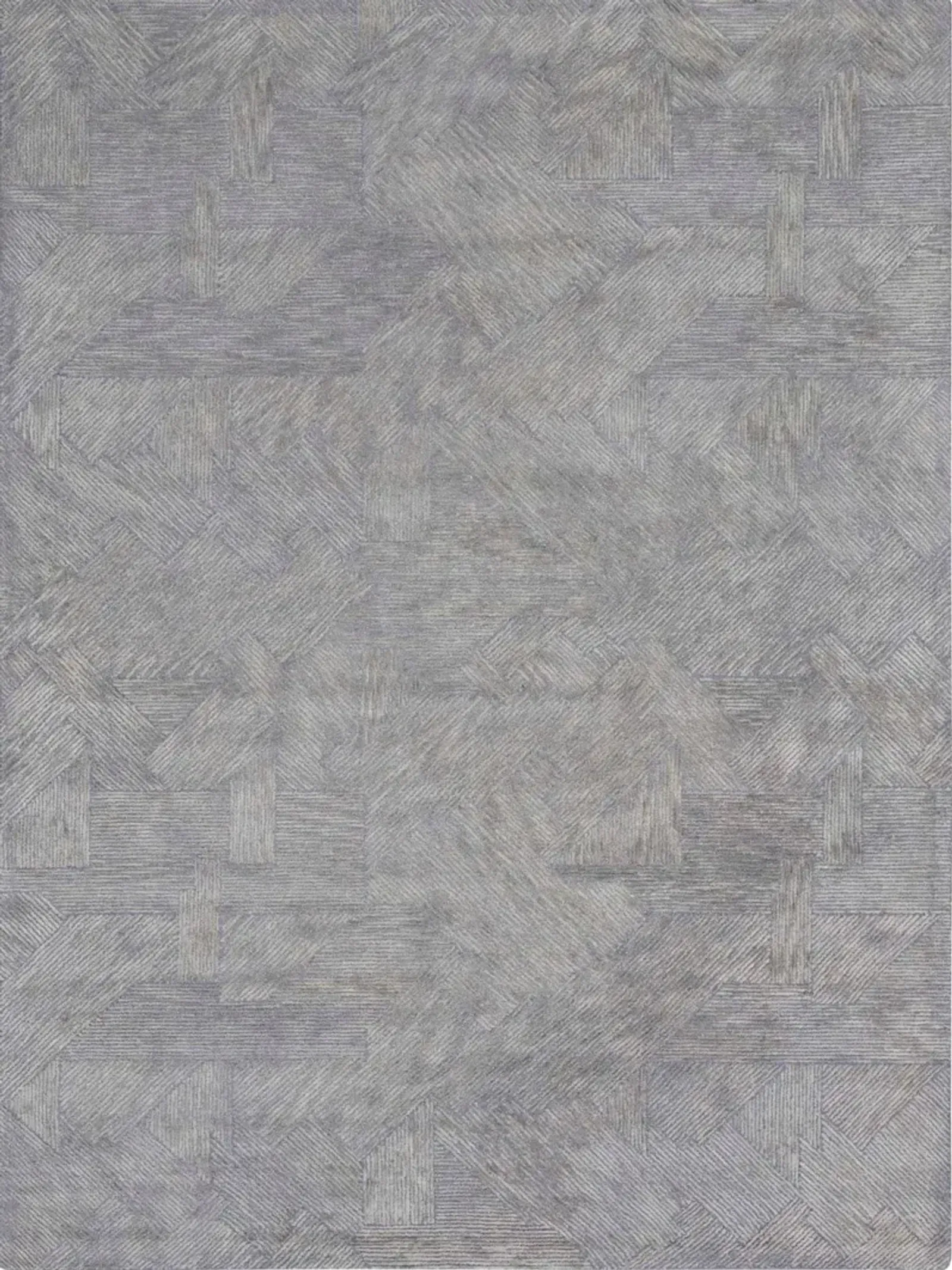 Geometry 4' X 6' Area Rug by Michael Amini - Slate