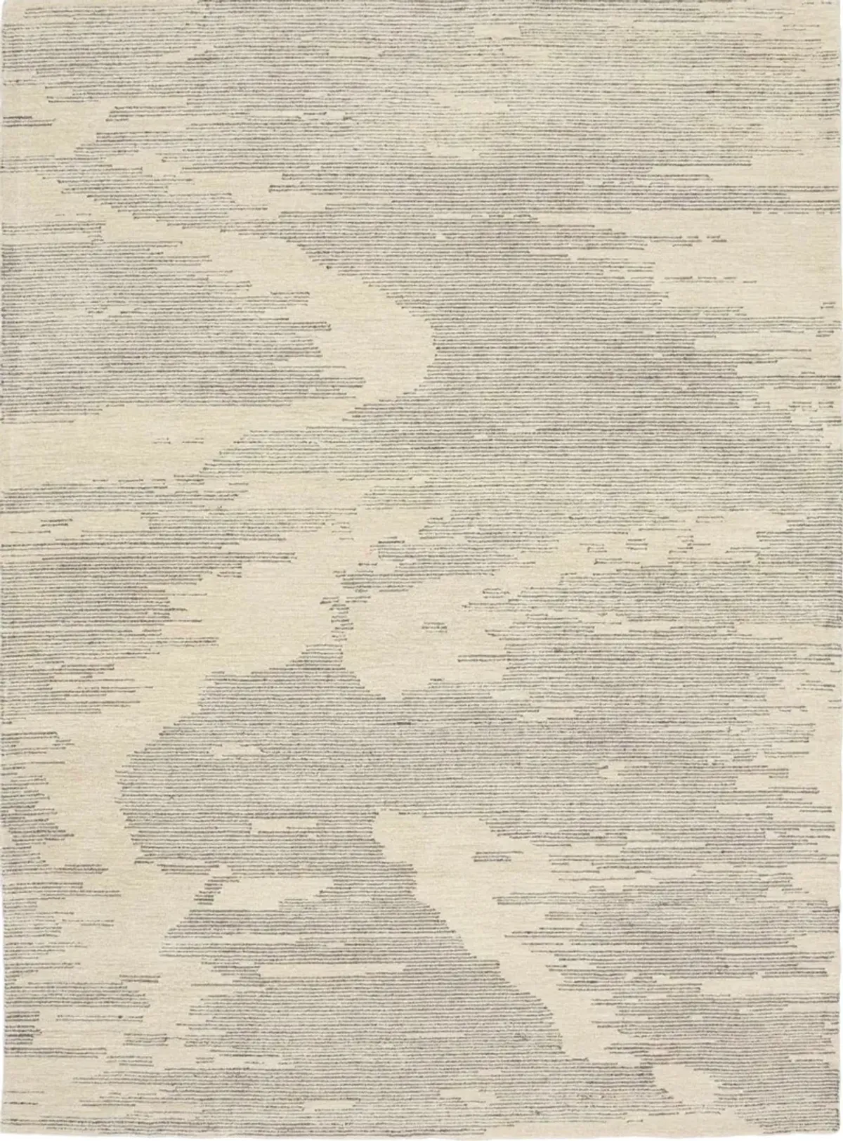 Valley 4' X 6' Area Rug by Michael Amini - Ivory/Gray