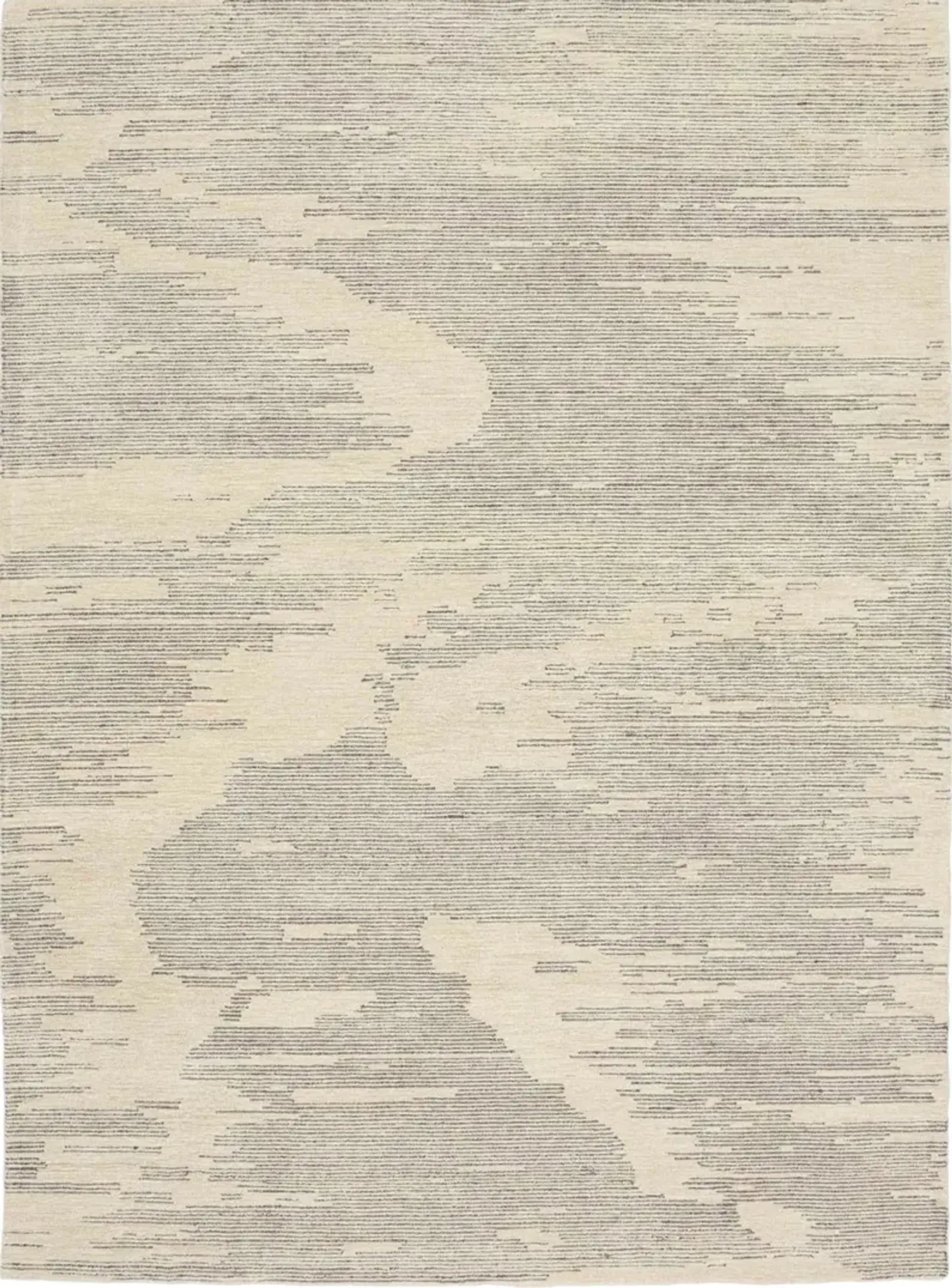 Valley 4' X 6' Area Rug by Michael Amini - Ivory/Gray