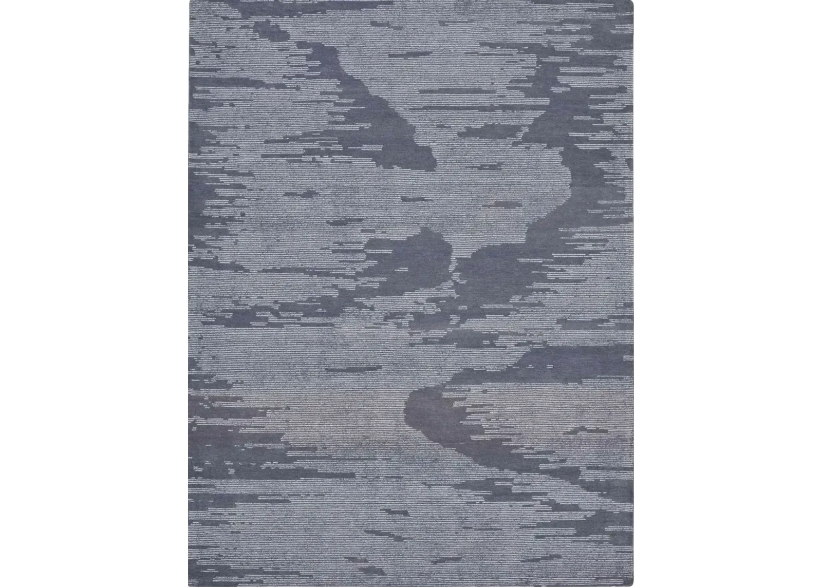 Valley 4' X 6' Area Rug by Michael Amini - Blue