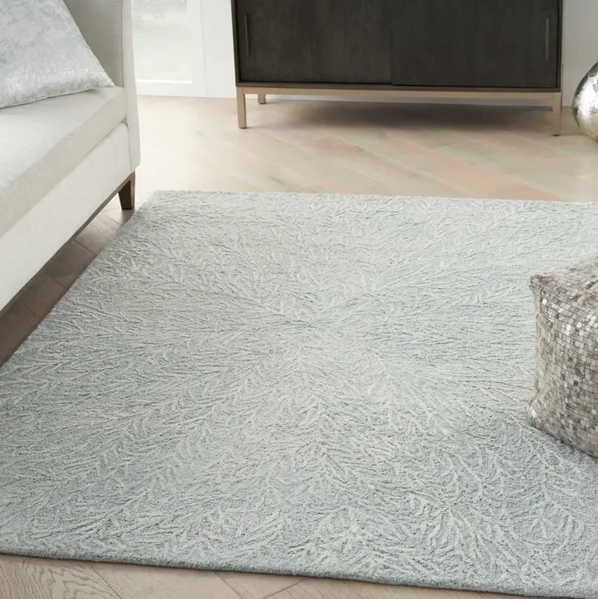 Reef 8' X 10' Area Rug by Michael Amini - Light Blue