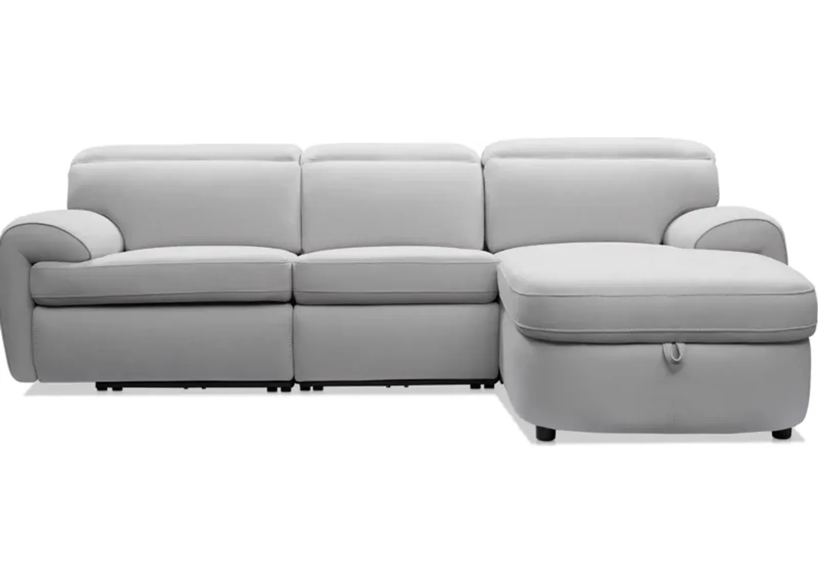 Aero 3-Piece Dual-Power Reclining Sectional with Right-Facing Chaise