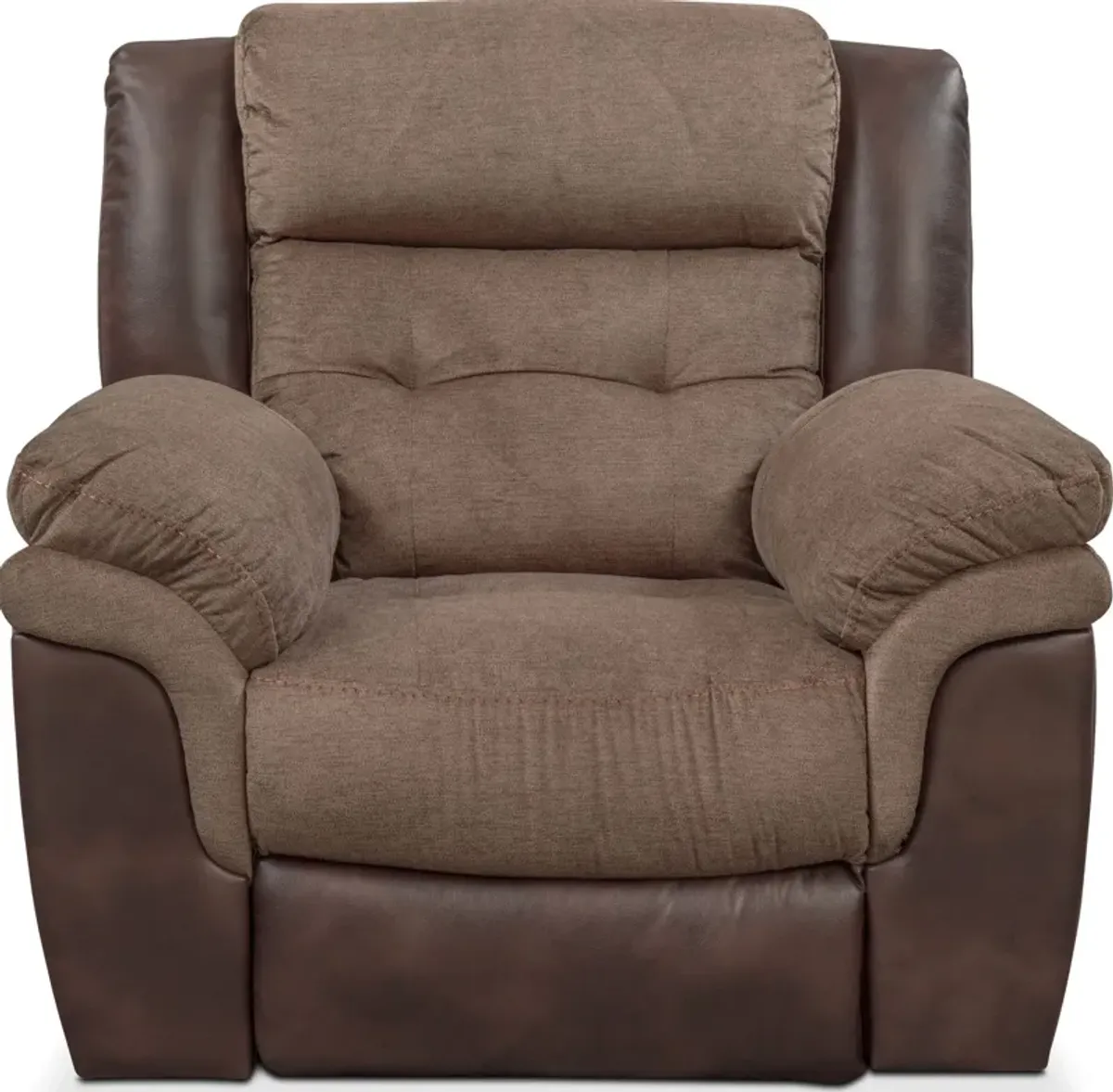 Tacoma Dual-Power Recliner - Brown