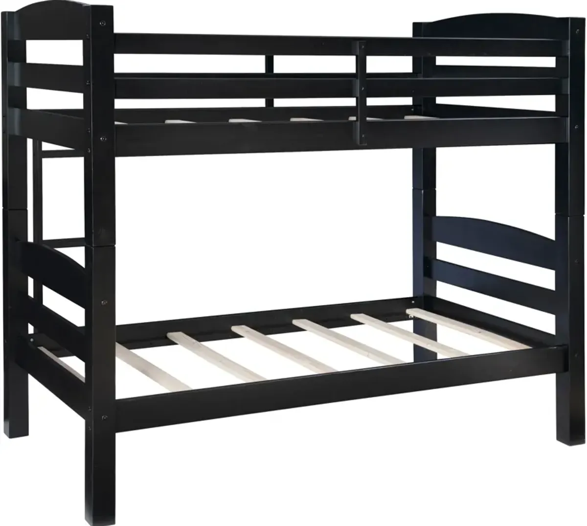 Tucker Twin over Twin Bunk Bed - Black