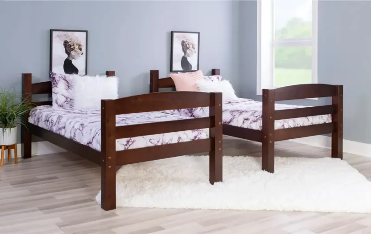 Tucker Twin over Twin Bunk Bed - Espresso