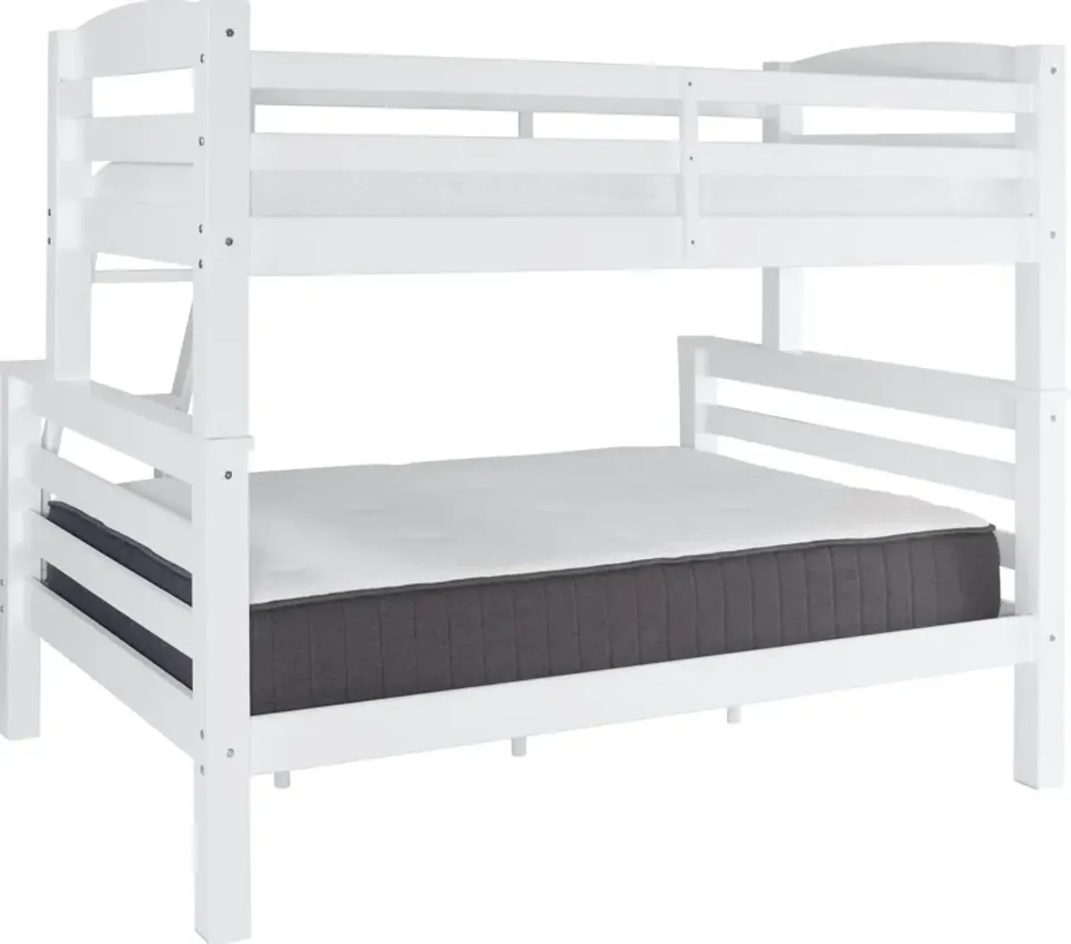 Tucker Twin over Full Bunk Bed - White