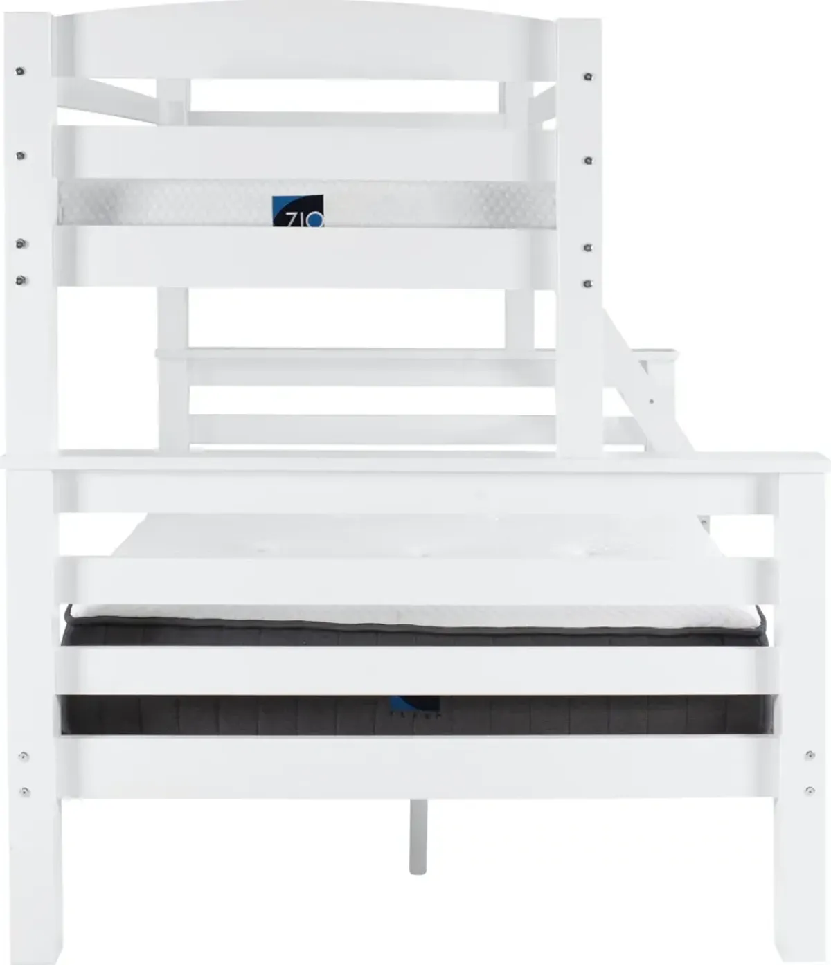 Tucker Twin over Full Bunk Bed - White