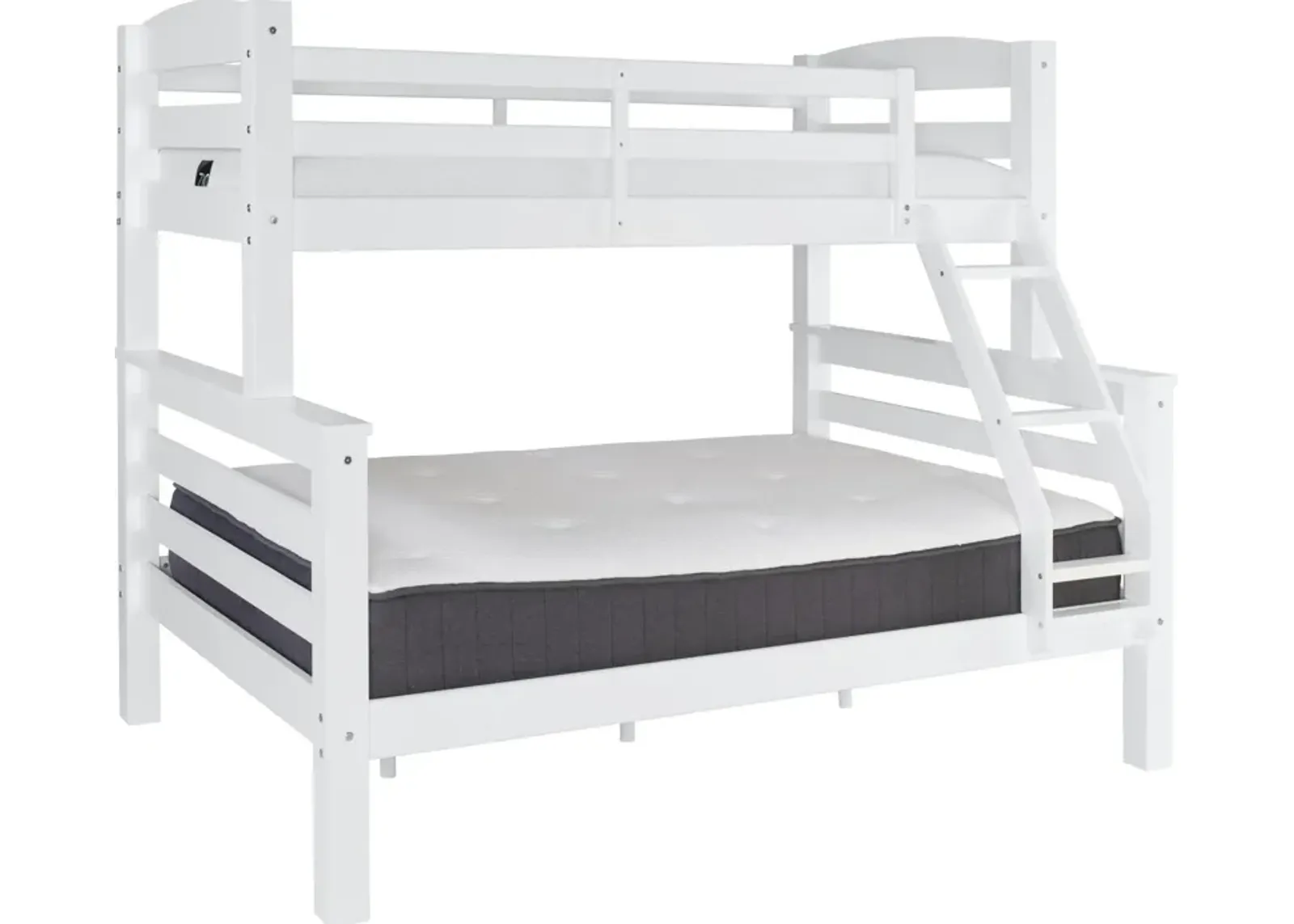 Tucker Twin over Full Bunk Bed - White