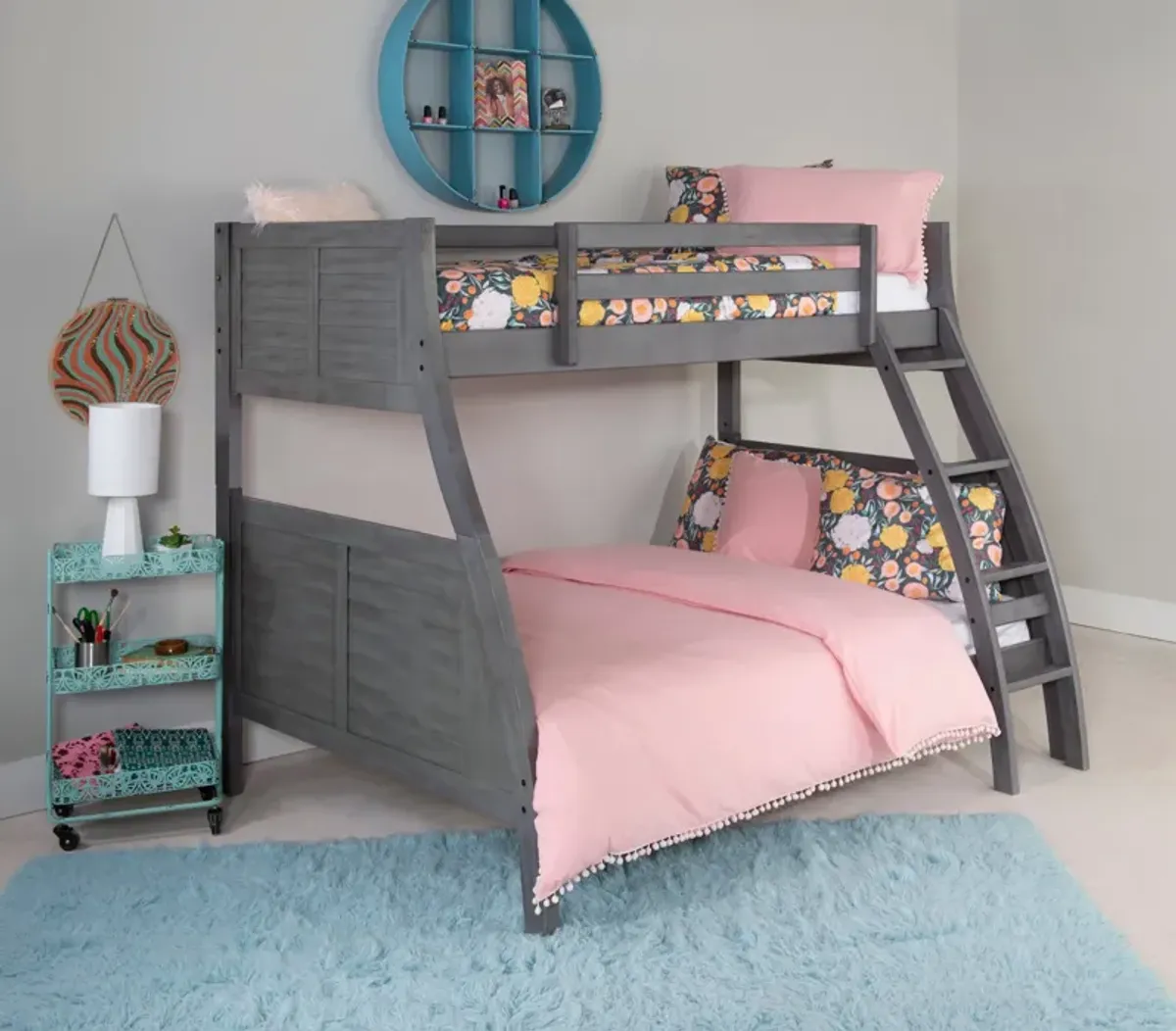 Easton Bunk Bed - Gray