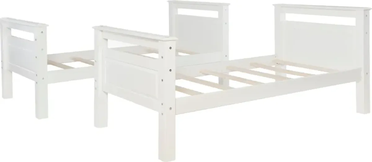 Walker Bunk Bed - White