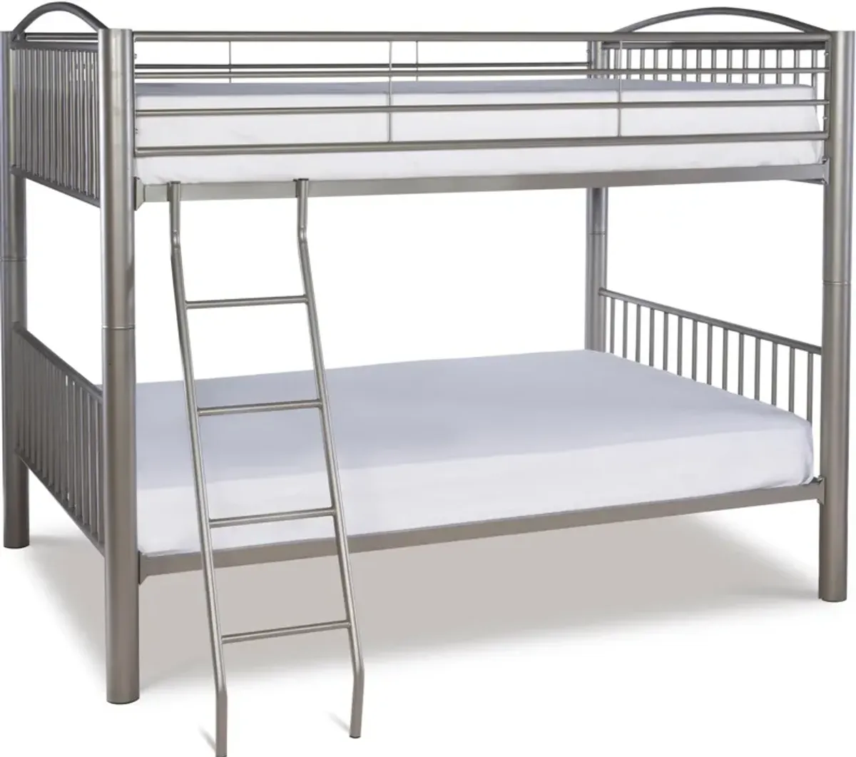 Chase Full over Full Bunk Bed - Pewter