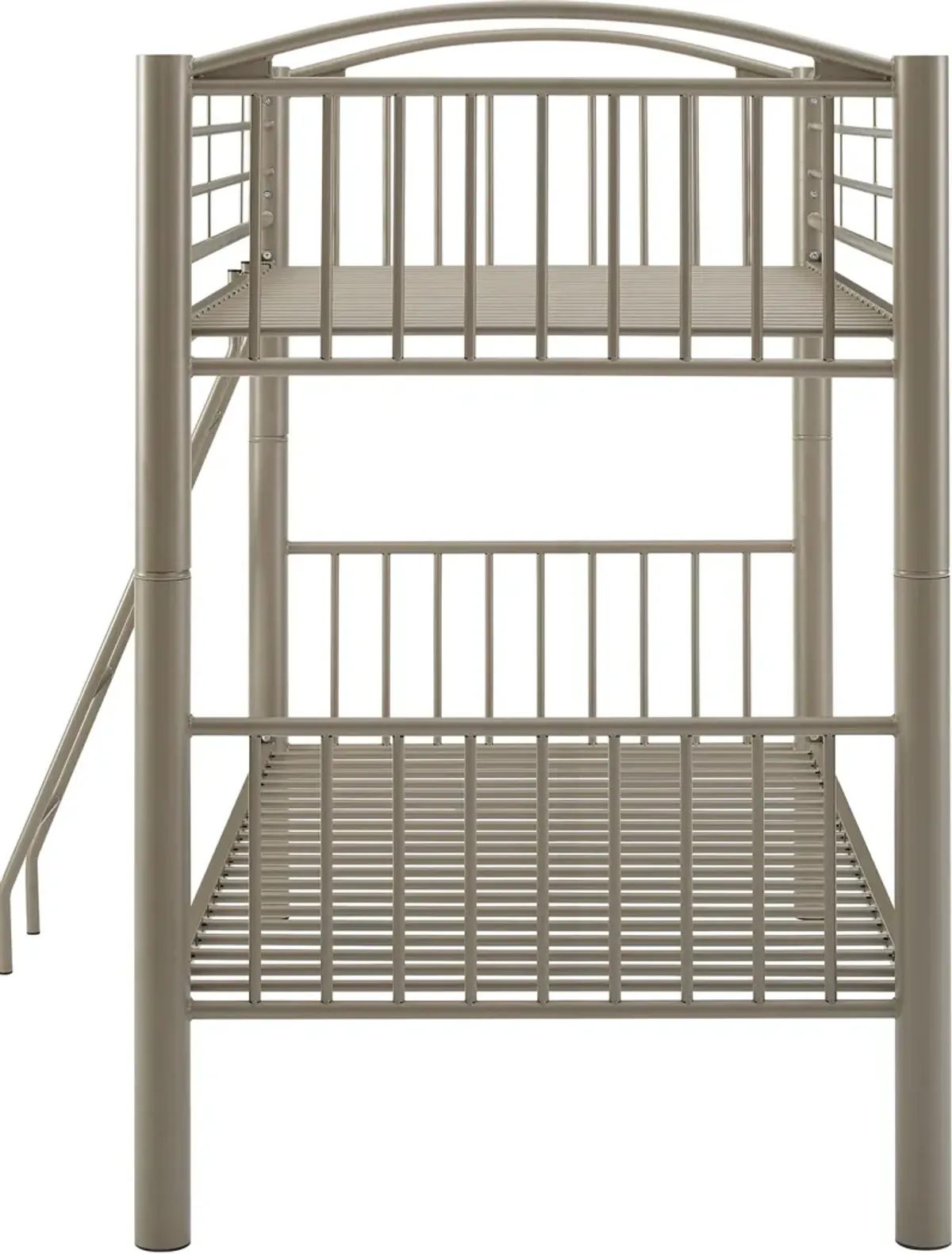 Chase Twin over Twin Bunk Bed - Pewter