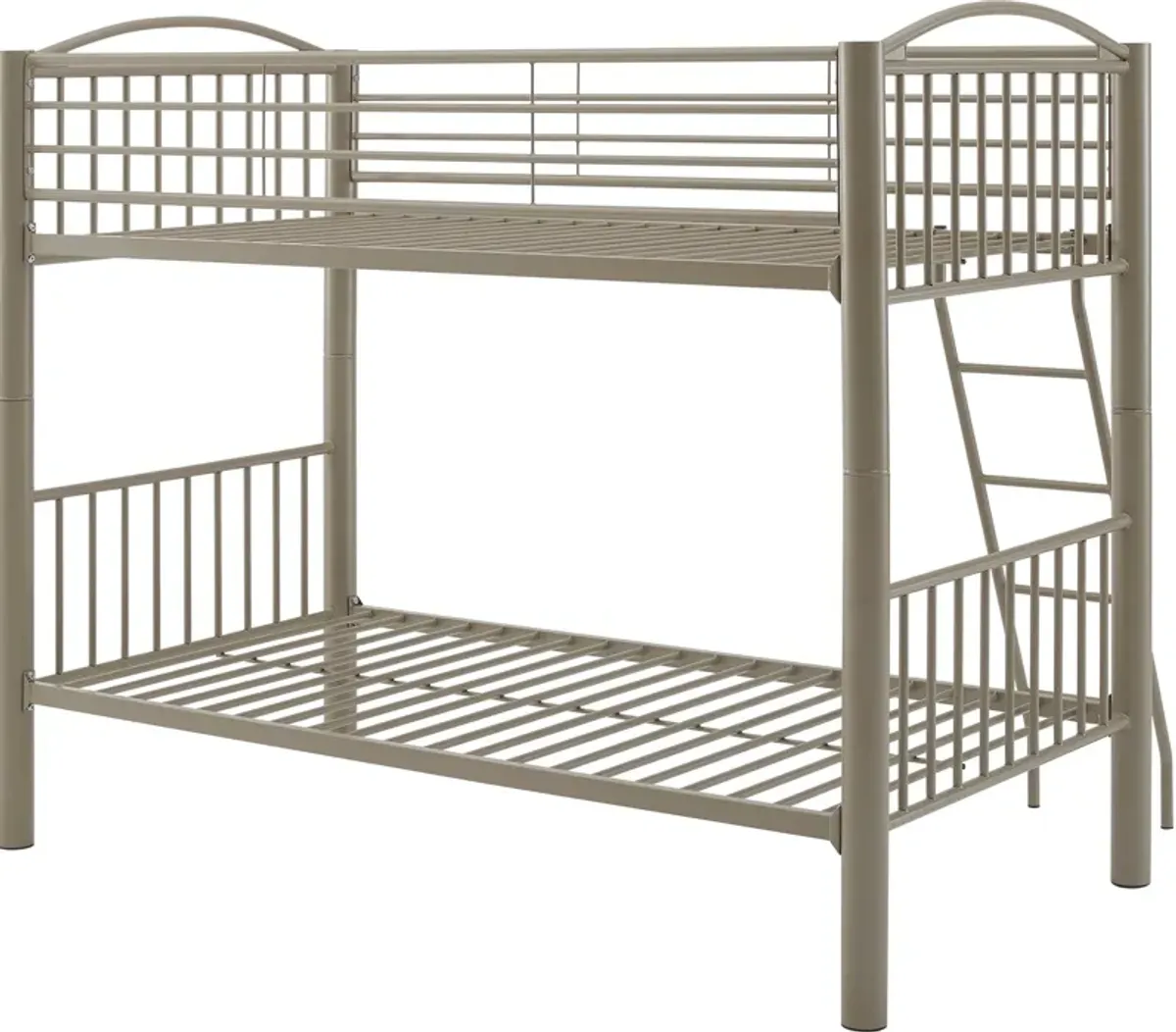 Chase Twin over Twin Bunk Bed - Pewter