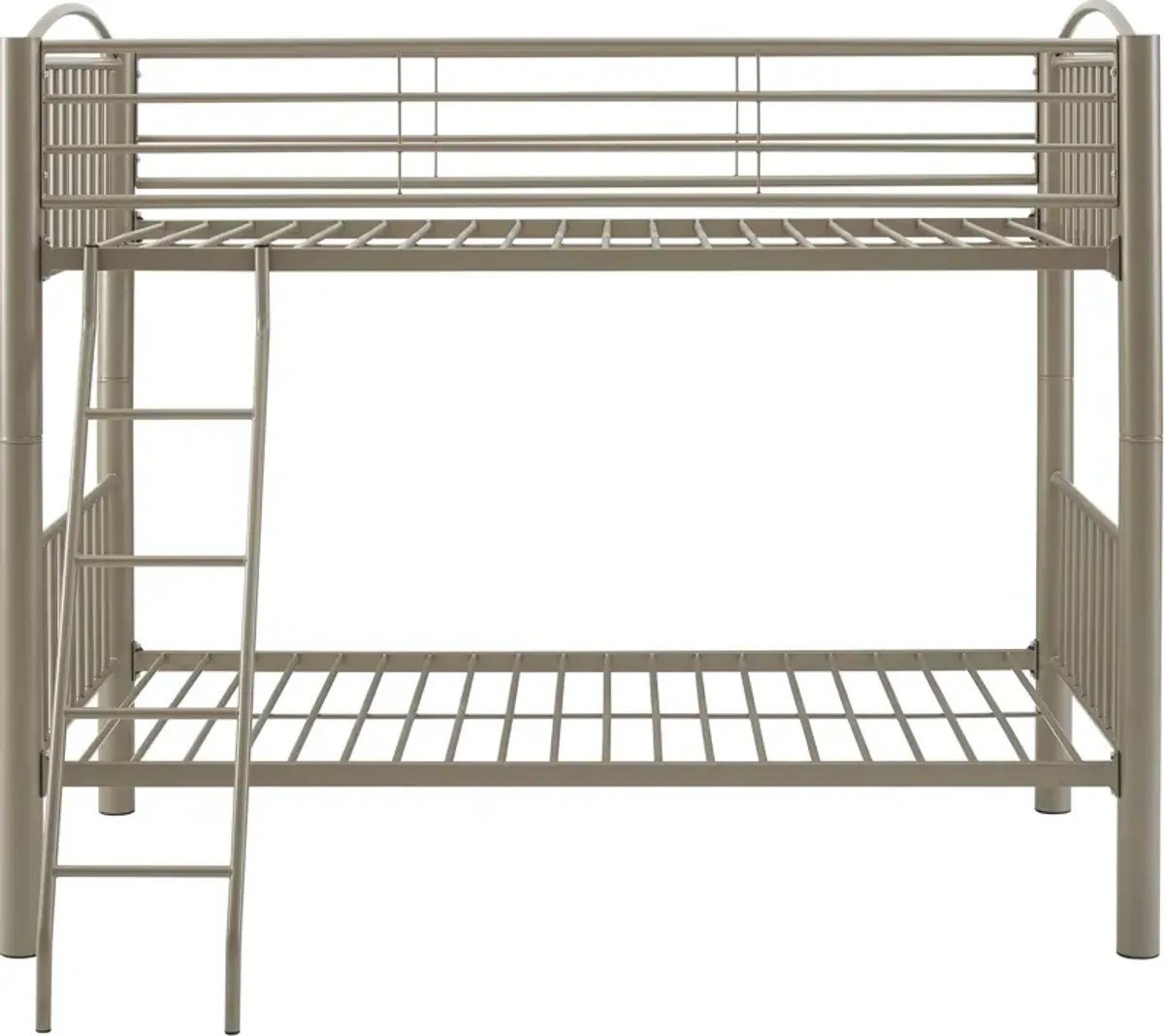 Chase Twin over Twin Bunk Bed - Pewter