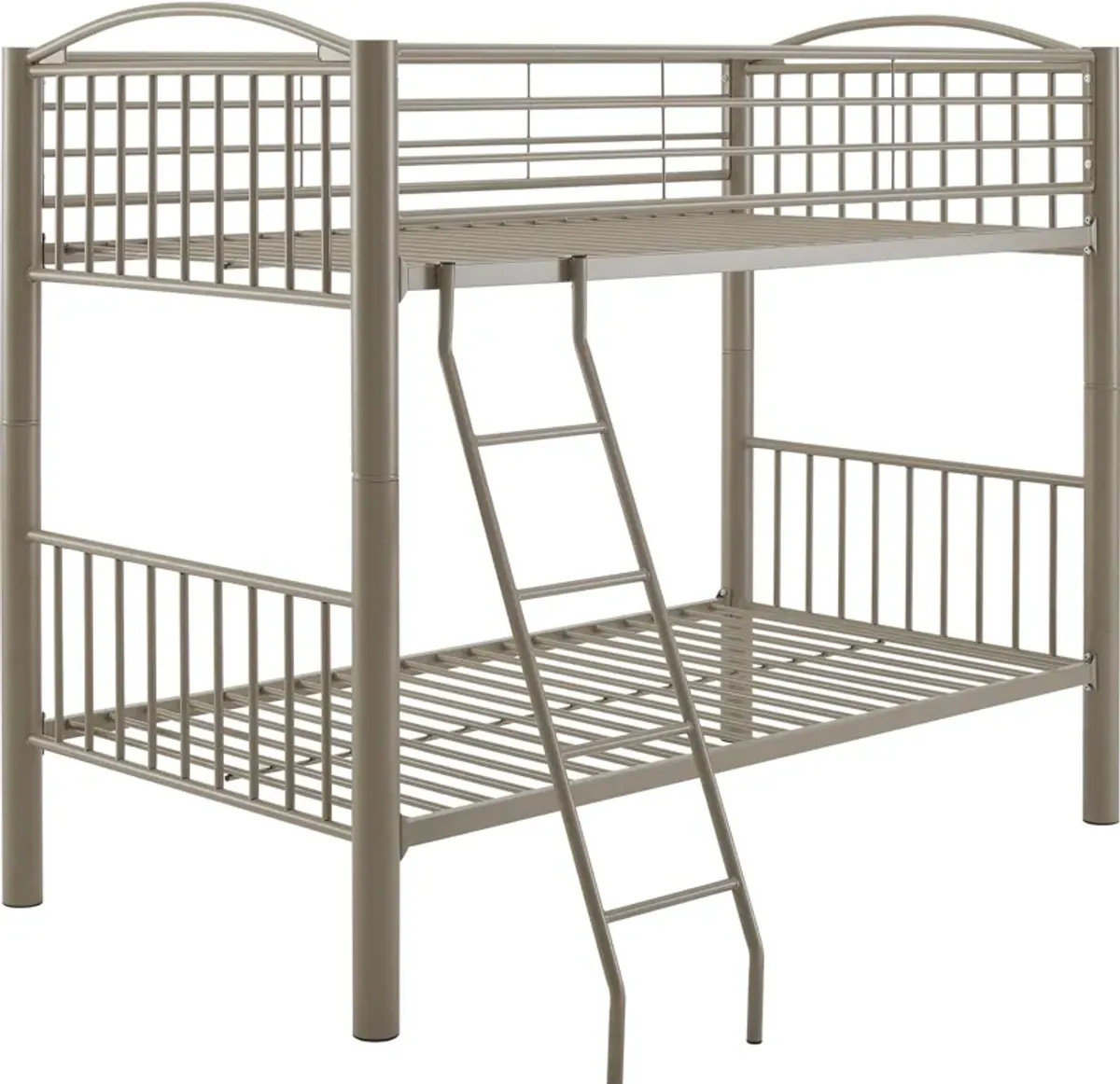 Chase Twin over Twin Bunk Bed - Pewter