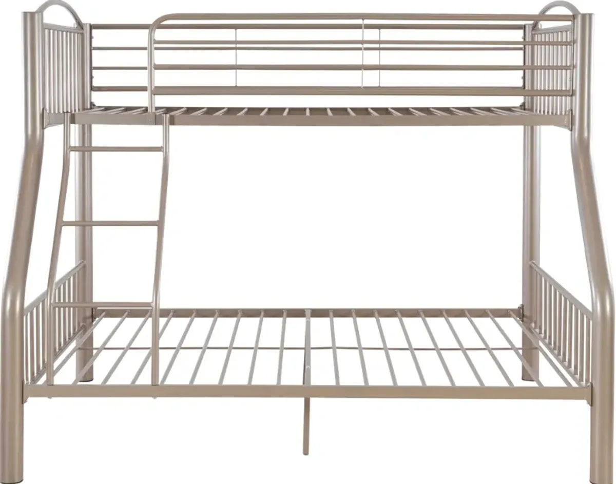 Chase Twin over Full Bunk Bed - Pewter