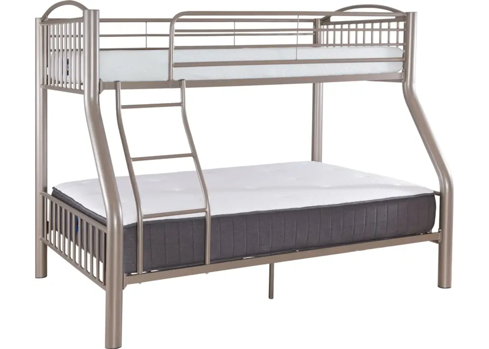 Chase Twin over Full Bunk Bed - Pewter