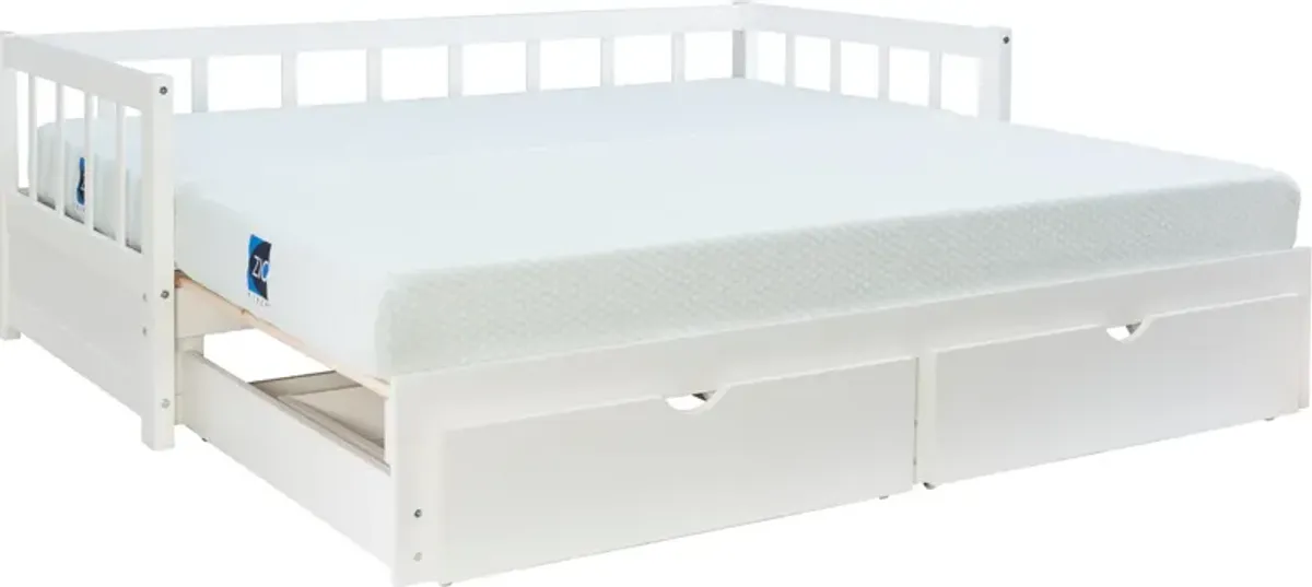 Cayden Daybed - White