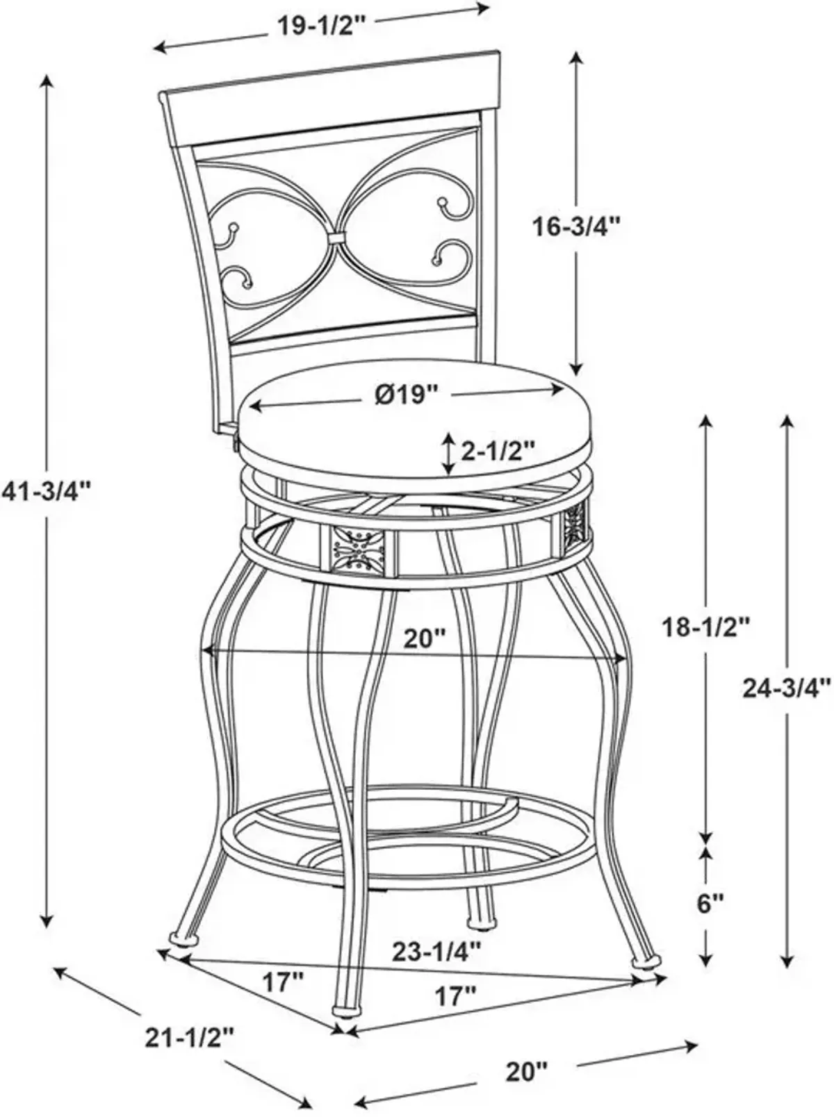 Grandview Bar Stool