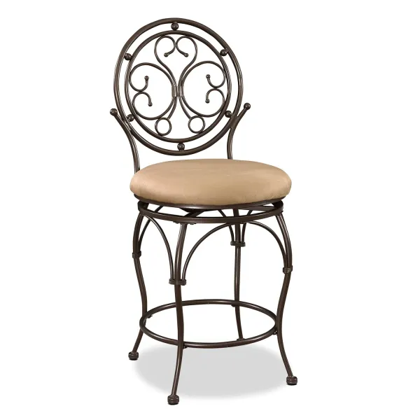 Laurel Counter-Height Stool - Bronze