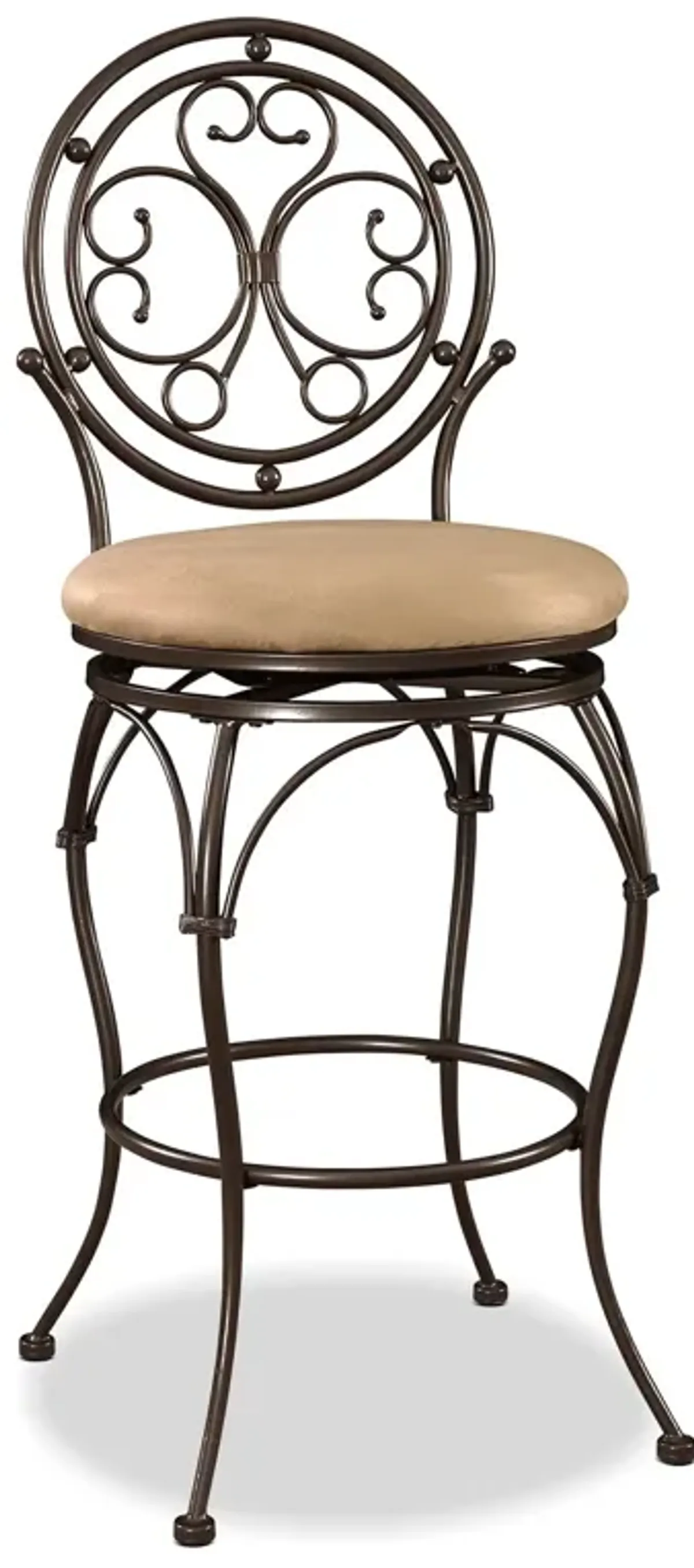 Laurel Bar Stool - Bronze