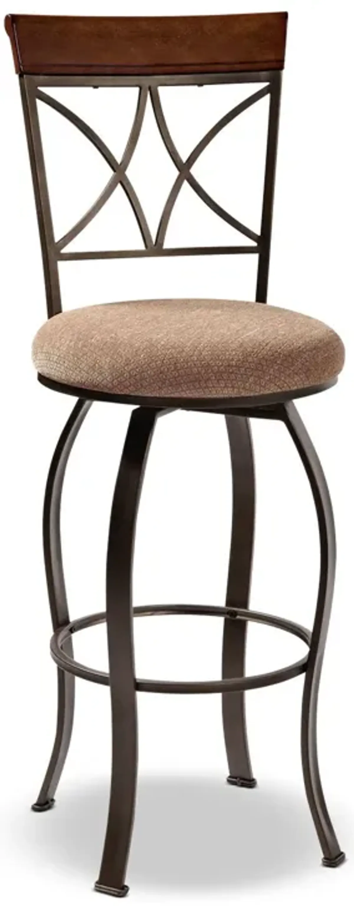 Rosedale Swivel Bar Stool - Medium Cherry