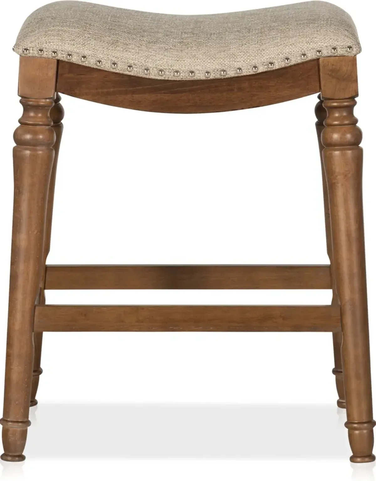 Myrtle Counter-Height Stool - Brown