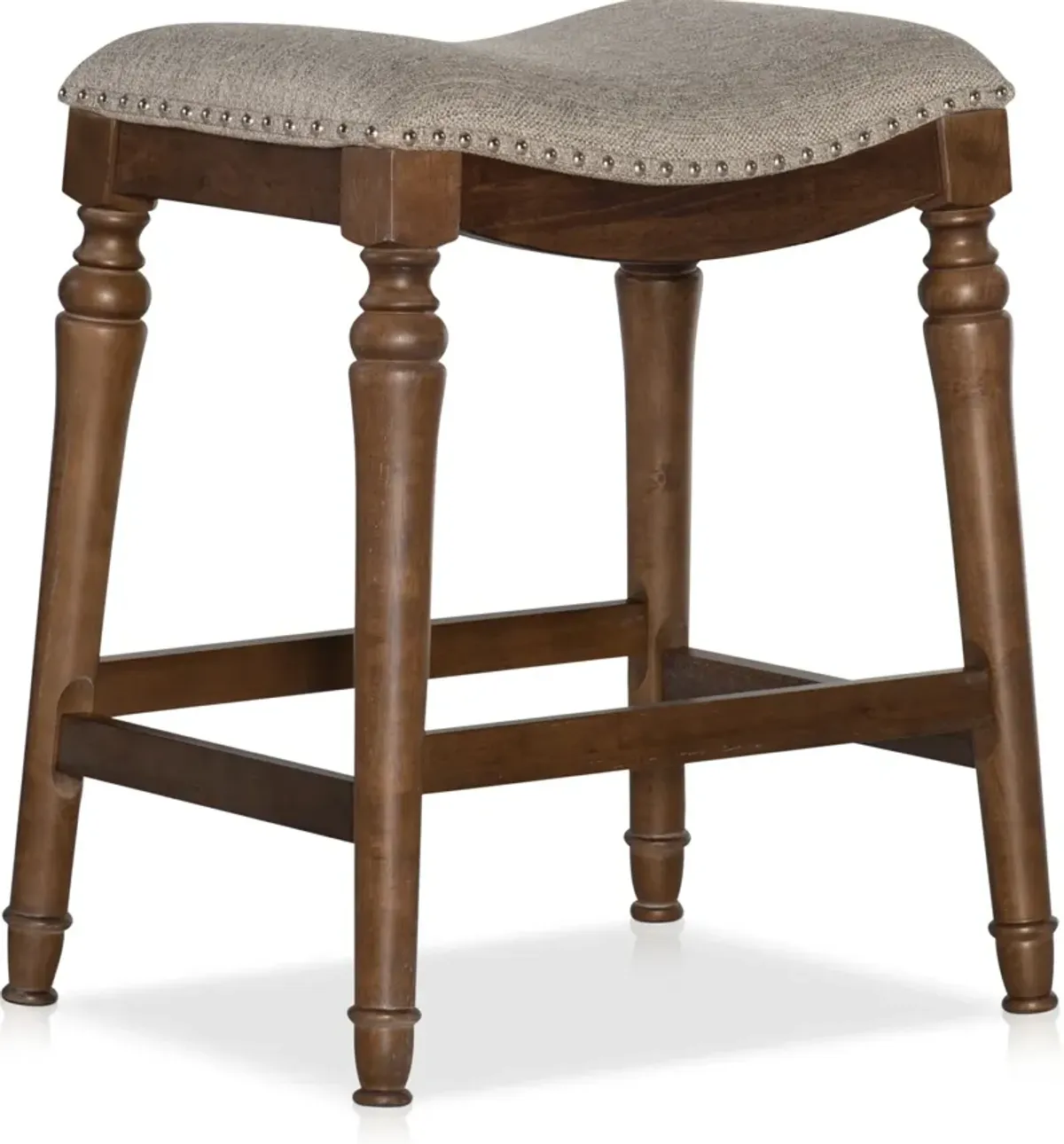 Myrtle Counter-Height Stool - Brown