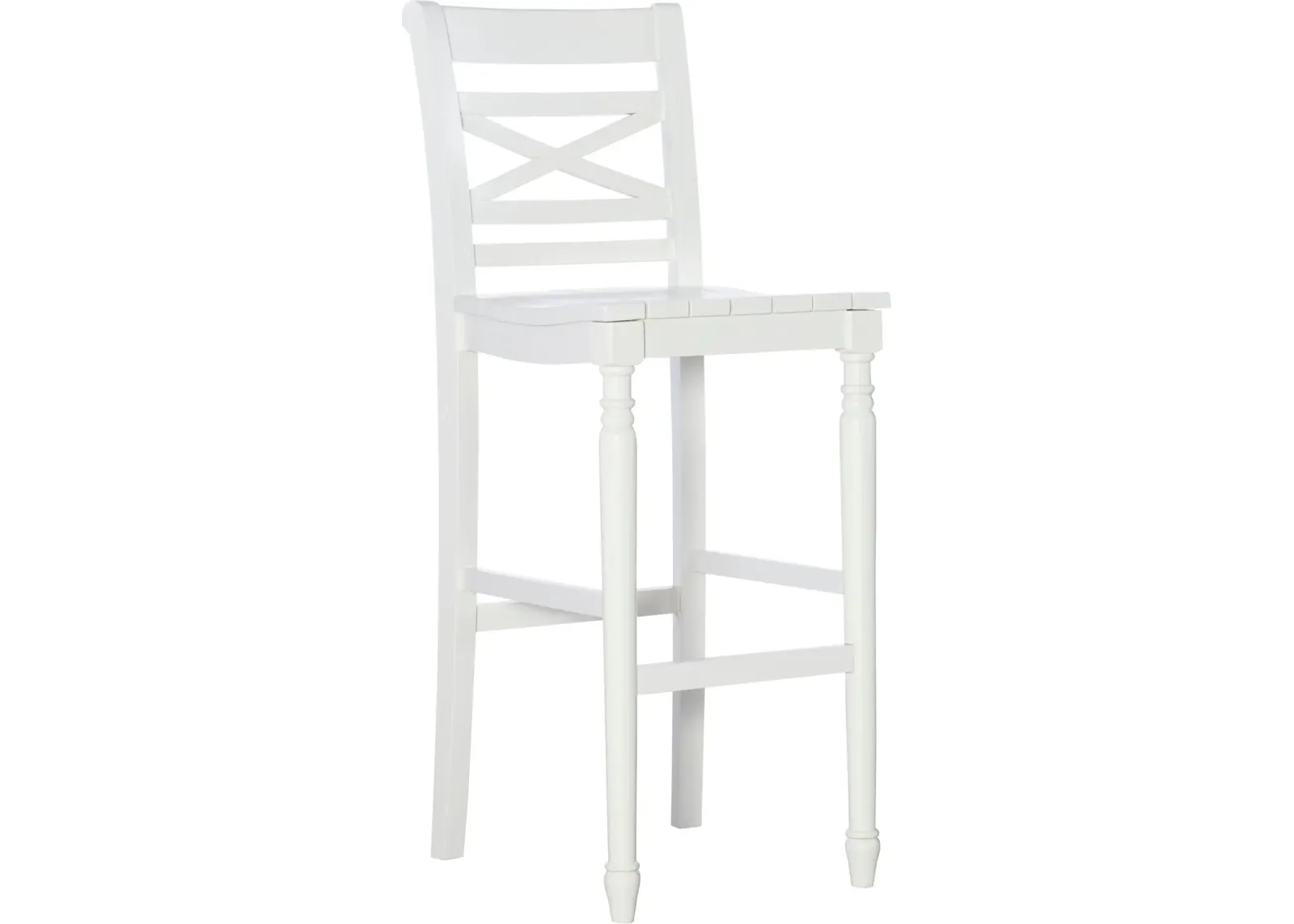 Madox Bar Stool - White