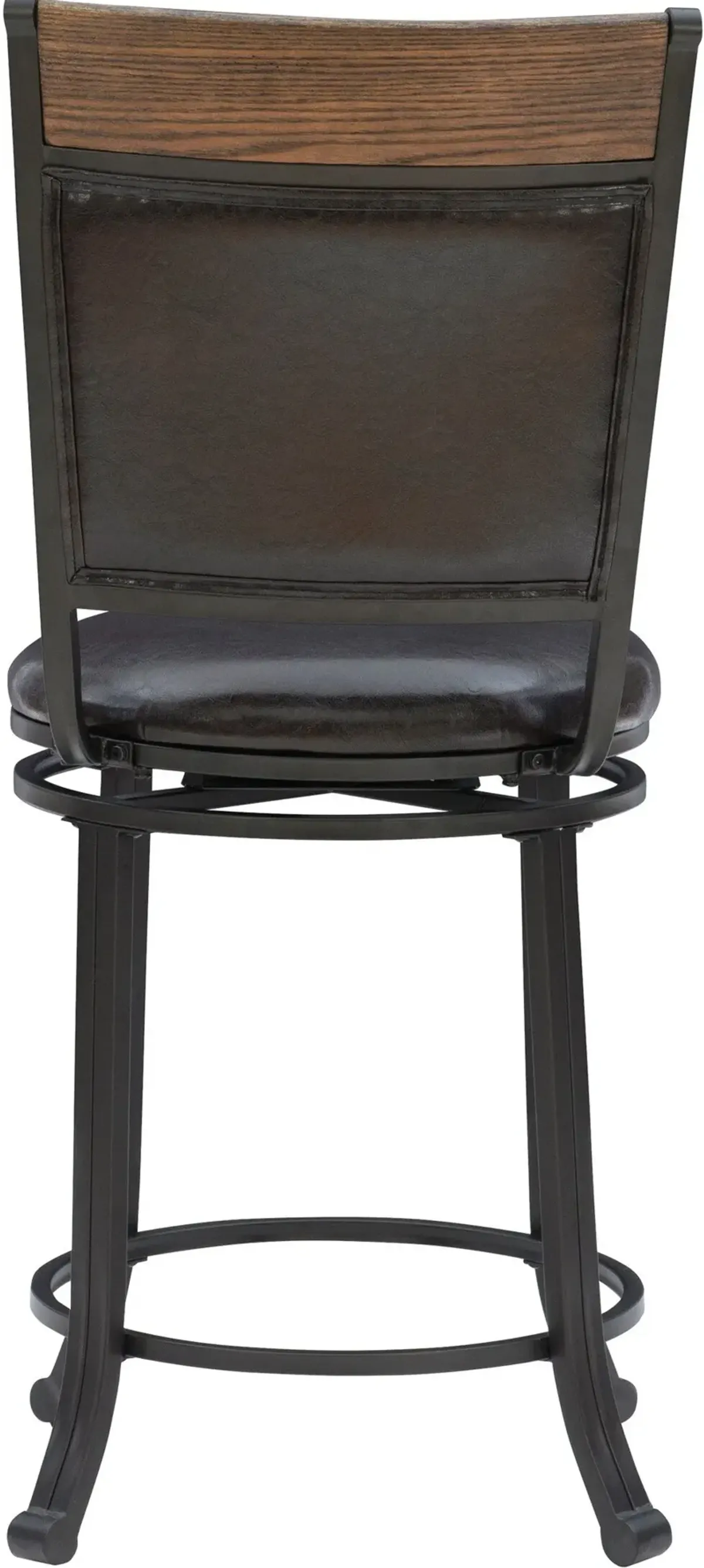 Cyril Counter-Height Stool - Brown