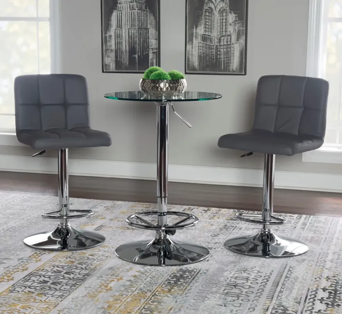 Avani Bar Stool - Gray