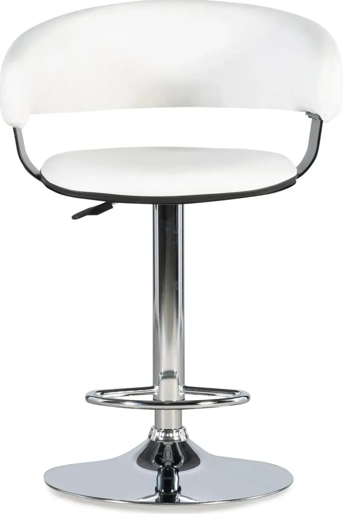 Tonina Adjustable Bar Stool - White