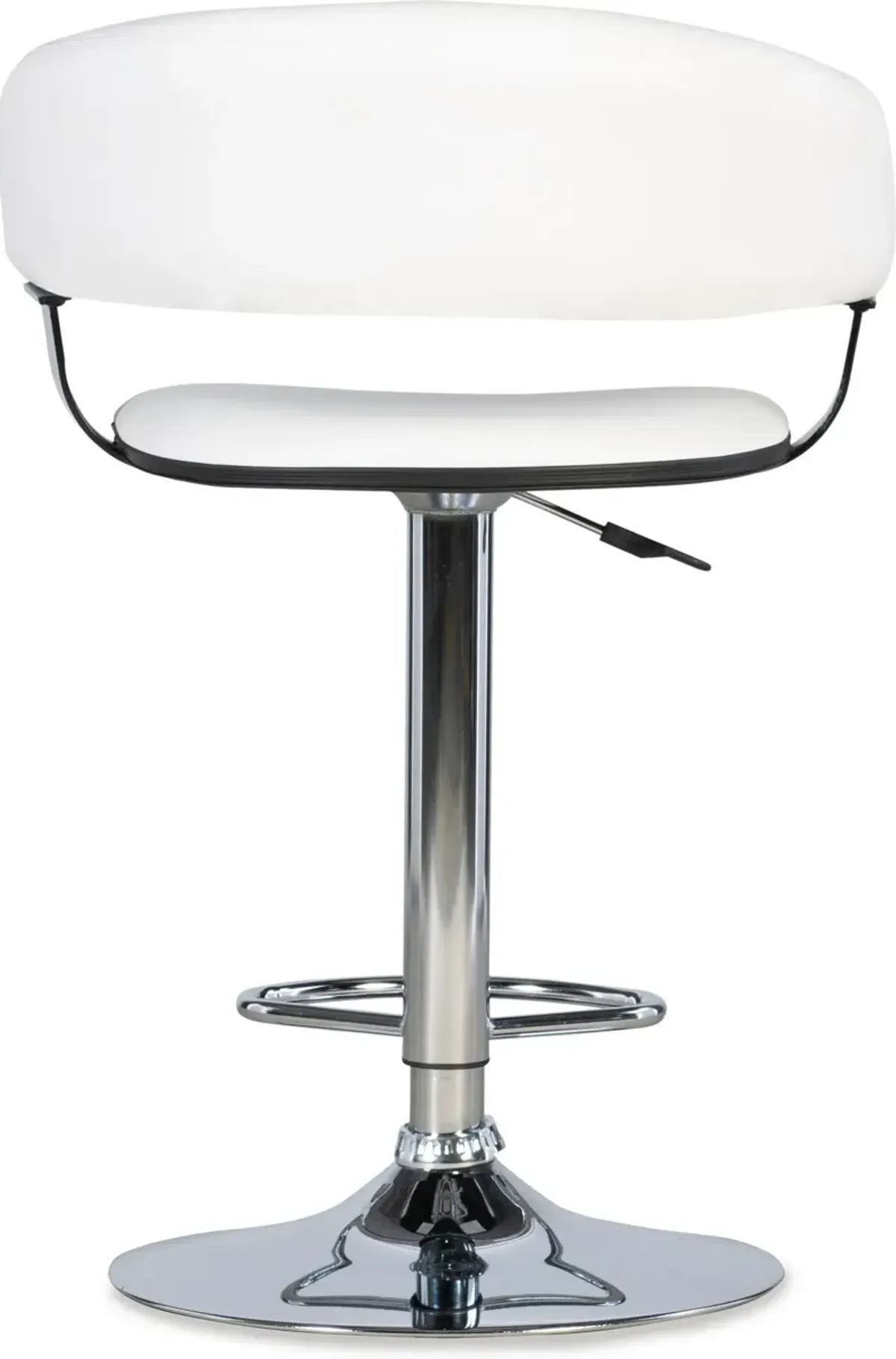 Tonina Adjustable Bar Stool - White