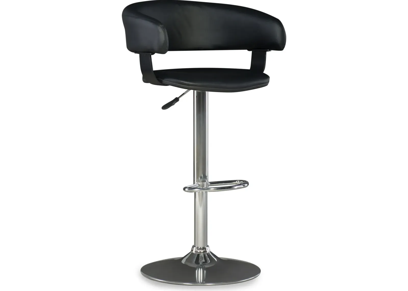 Tonina Adjustable Bar Stool - Black