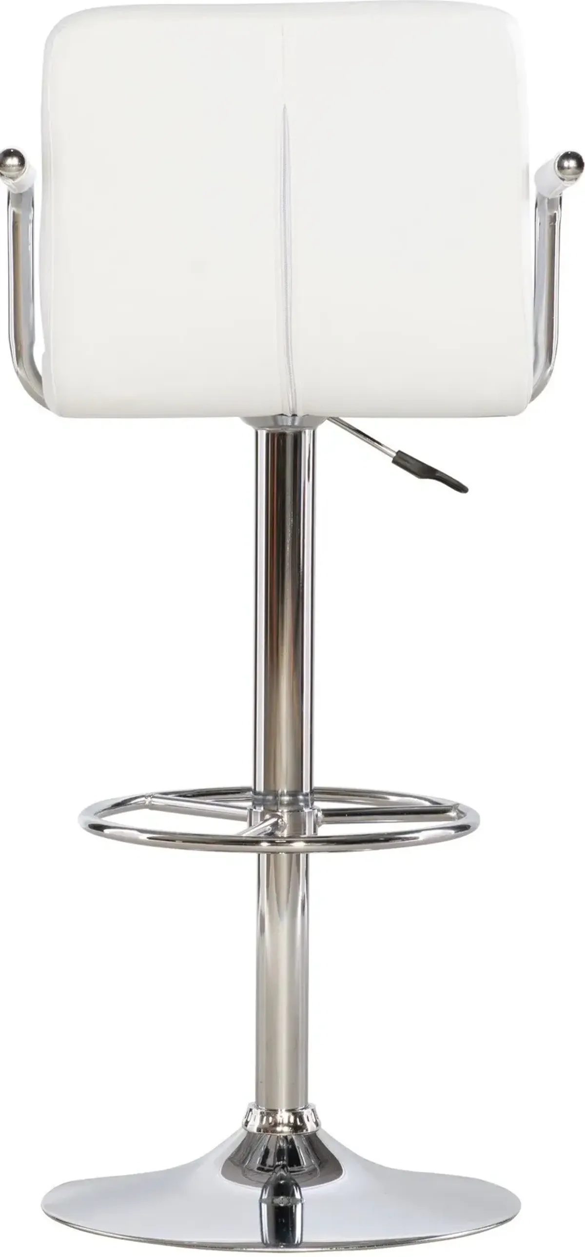 Graydon Adjustable Bar Stool - White