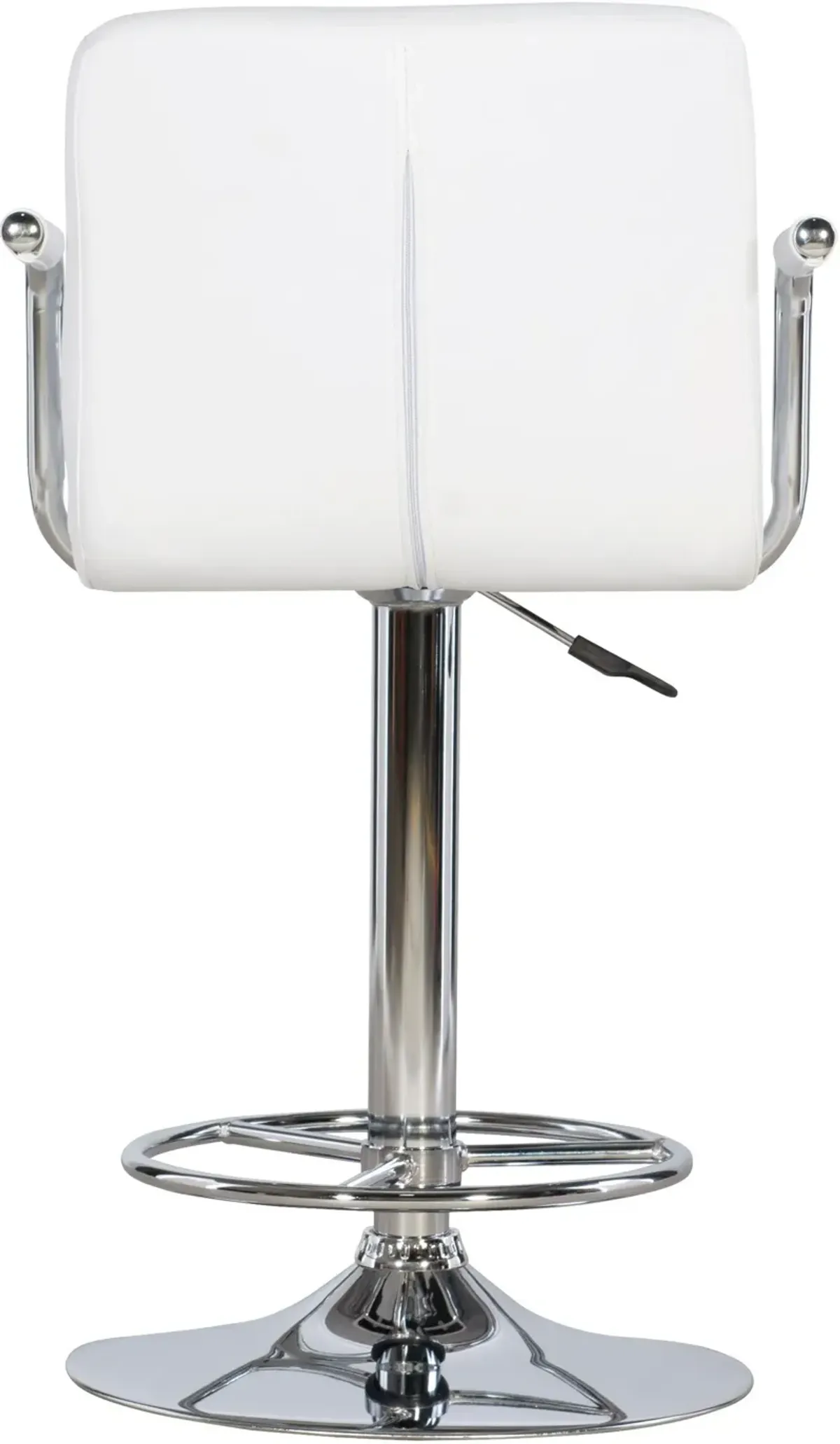 Graydon Adjustable Bar Stool - White