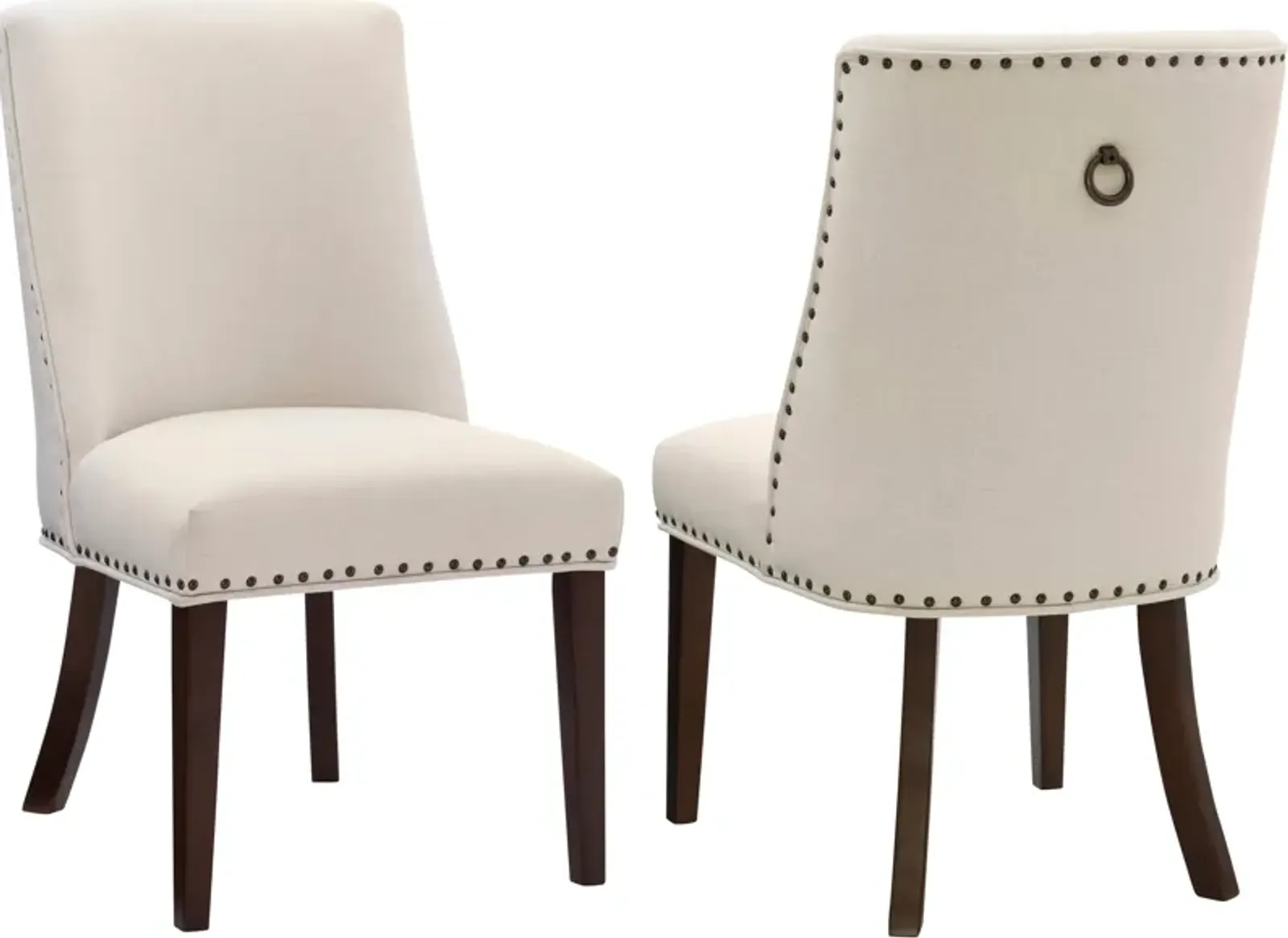 Whitaker Set of 2 Dining Chairs - Espresso/ Natural