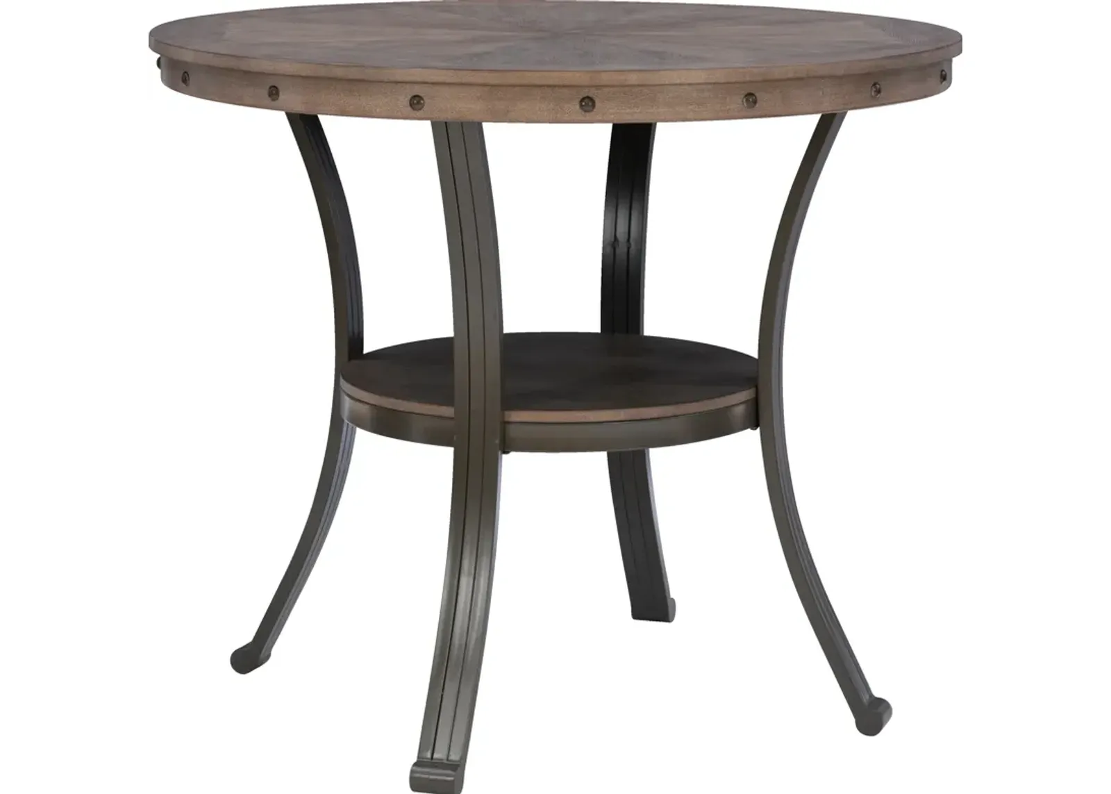 Cyril Counter-Height Dining Table - Pewter