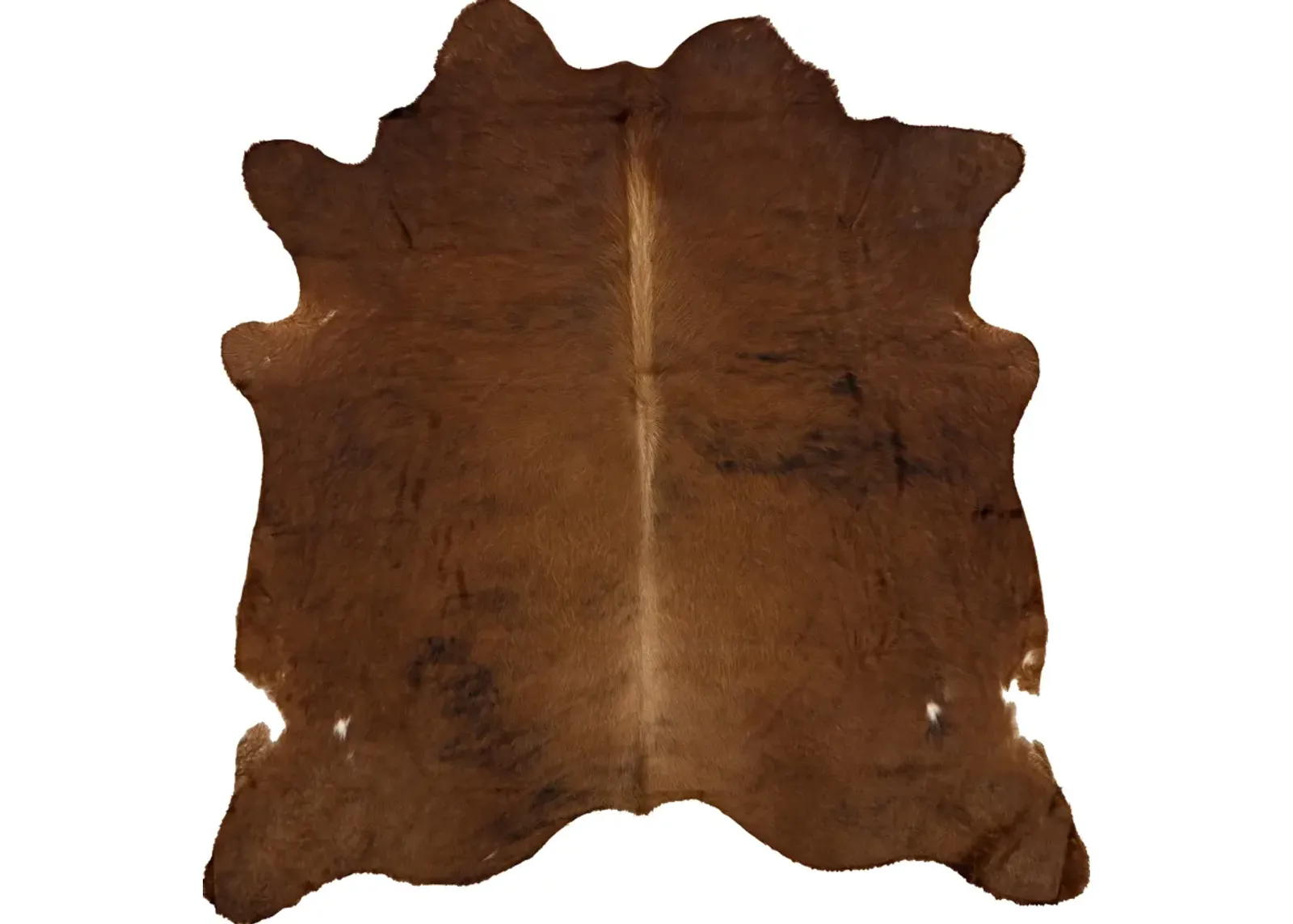 Cowhide 5' x 8' Area Rug - Medium Brindle