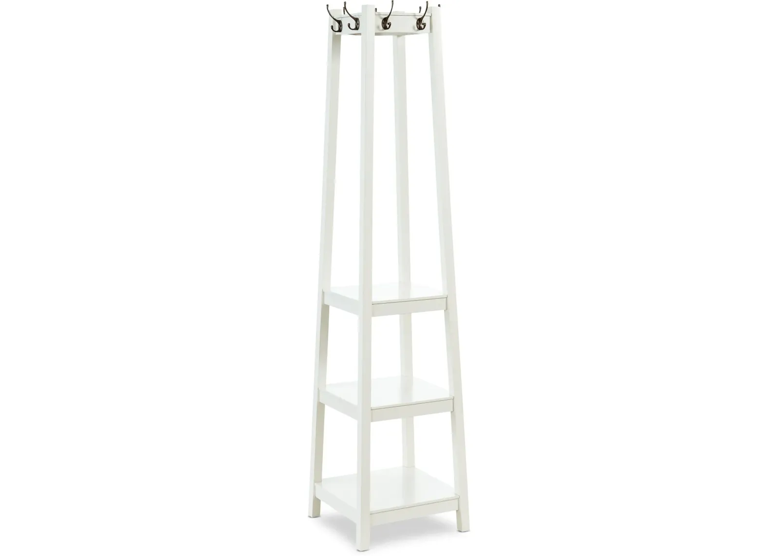 Pinnacle Coat Rack - White