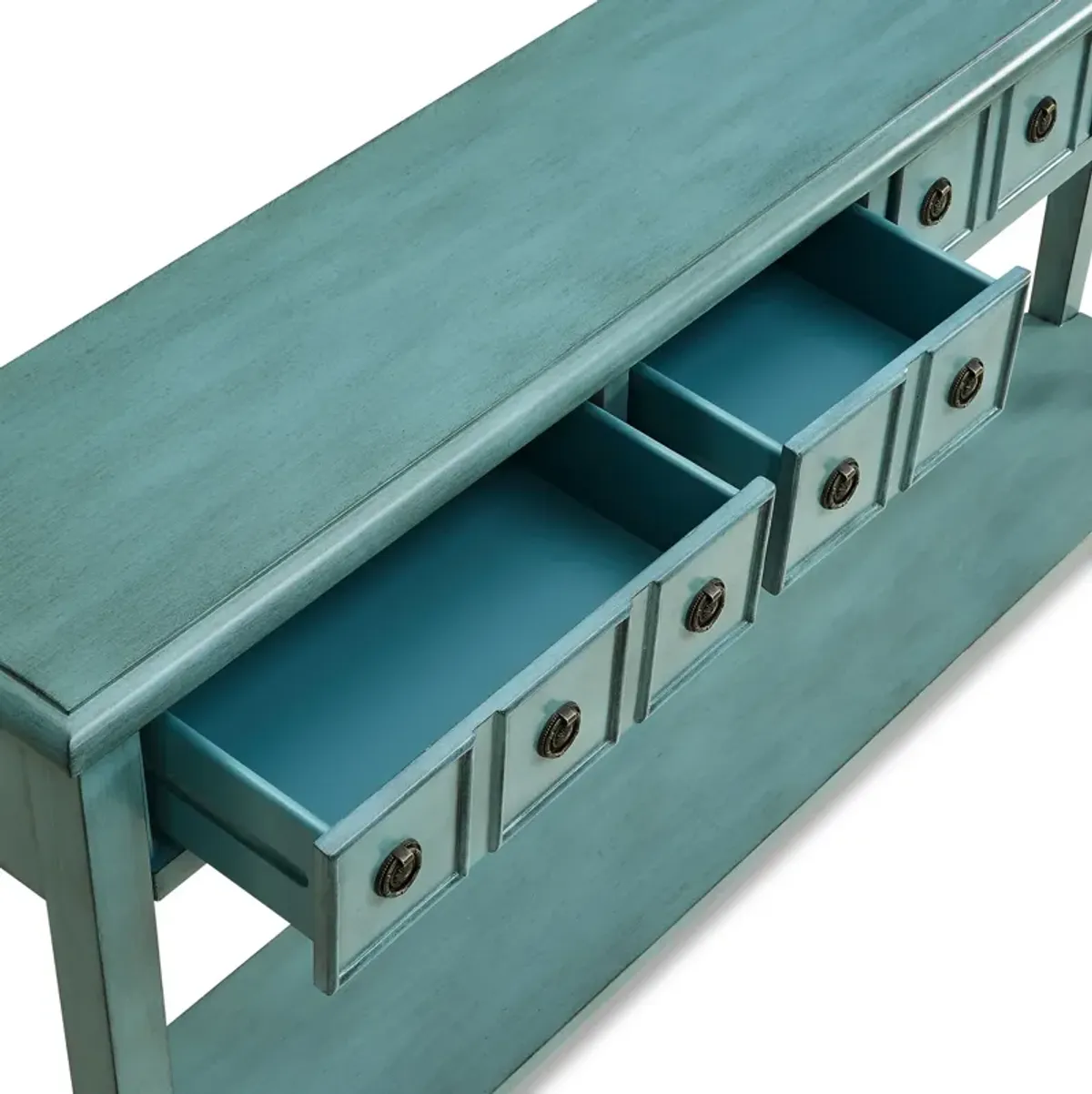 Jovie 60" Console Table - Teal