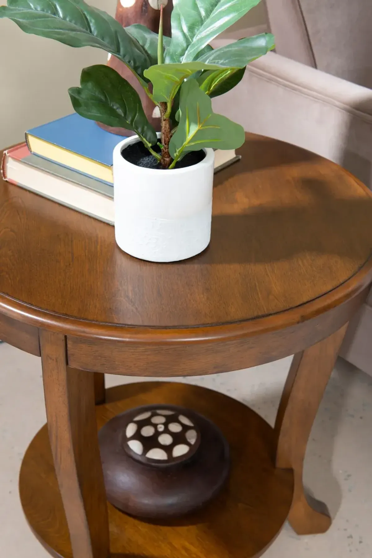 Albert Side Table - Hazelnut