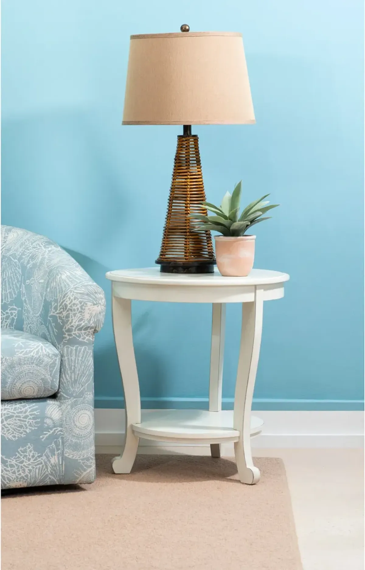 Albert Side Table - White